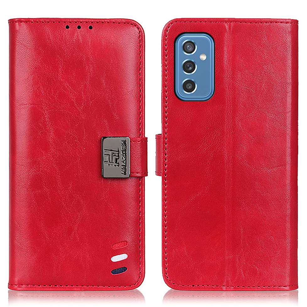PU Leather Wallet Stand Magnetic Closure Shockproof Flip Protective Cover for Samsung Galaxy M52 5G - Red, Samsung Galaxy M52 5G
PU Leather Wallet Stand Magnetic Closure Shockproof Flip Protective Cover for Samsung Galaxy M52 5G - Red, Samsung Galaxy M52 5G