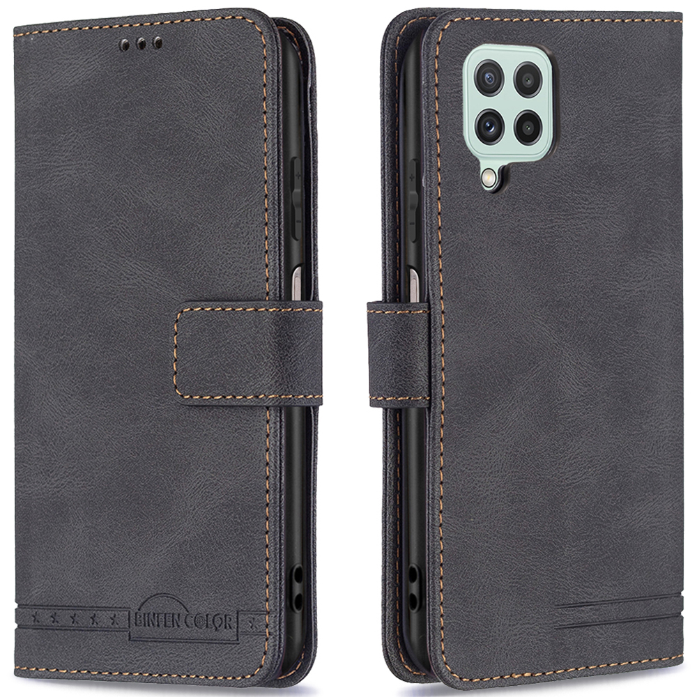 Binfen Color BF09 Магнитная Закрытие RFID Blocking Covere Cover Phone Phole с Функцией Подставки Для Samsung Galaxy A22 4G (версия Eu) - Черный, Galaxy A22 4G (EU Version)
Binfen Color BF09 Магнитная Закрытие RFID Blocking Covere Cover Phone Phole с Функцией Подставки Для Samsung Galaxy A22 4G (версия Eu) - Черный, Galaxy A22 4G (EU Version)