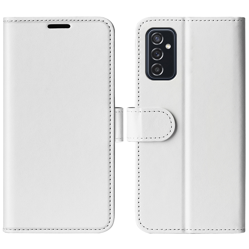 Stand Wallet Flip Crazy Horse Texture PU Leather Magnetic Closure Anti-drop Well-protected Phone Case for Samsung Galaxy M52 5G - White, Samsung Galaxy M52 5G
Stand Wallet Flip Crazy Horse Texture PU Leather Magnetic Closure Anti-drop Well-protected Phone Case for Samsung Galaxy M52 5G - White, Samsung Galaxy M52 5G