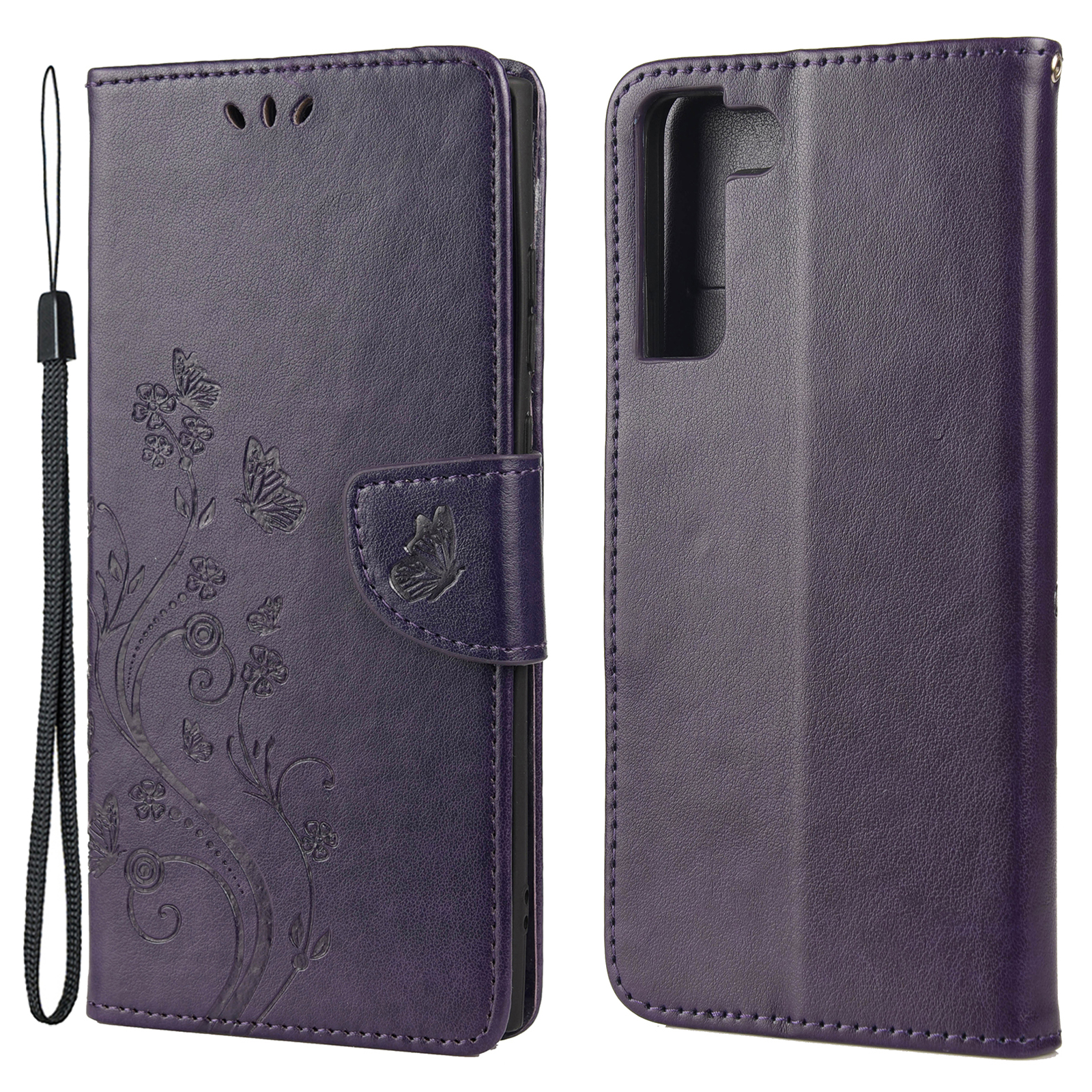 Imprinting Butterflies Flowers Shockproof Protective Leather Phone Case with Stand Wallet for Samsung Galaxy S22+ 5G - Purple, Galaxy S22+ 5G
Imprinting Butterflies Flowers Shockproof Protective Leather Phone Case with Stand Wallet for Samsung Galaxy S22+ 5G - Purple, Galaxy S22+ 5G
