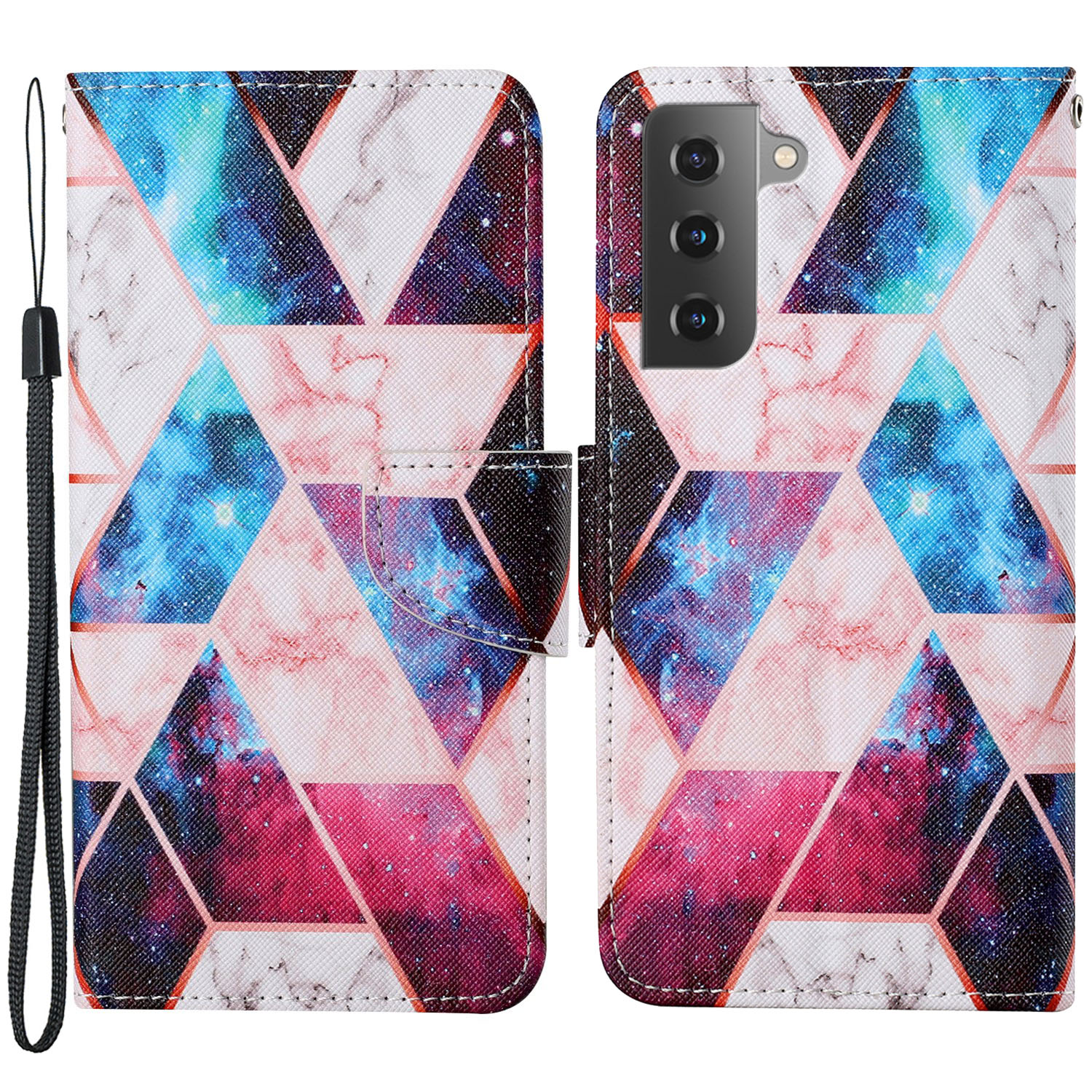 Pattern Printing Scratch-resistant Shockproof PU Leather Stand Case Wallet Cover for Samsung Galaxy S22+ 5G - Starry Sky/Marble Pattern, Galaxy S22+ 5G
Pattern Printing Scratch-resistant Shockproof PU Leather Stand Case Wallet Cover for Samsung Galaxy S22+ 5G - Starry Sky/Marble Pattern, Galaxy S22+ 5G