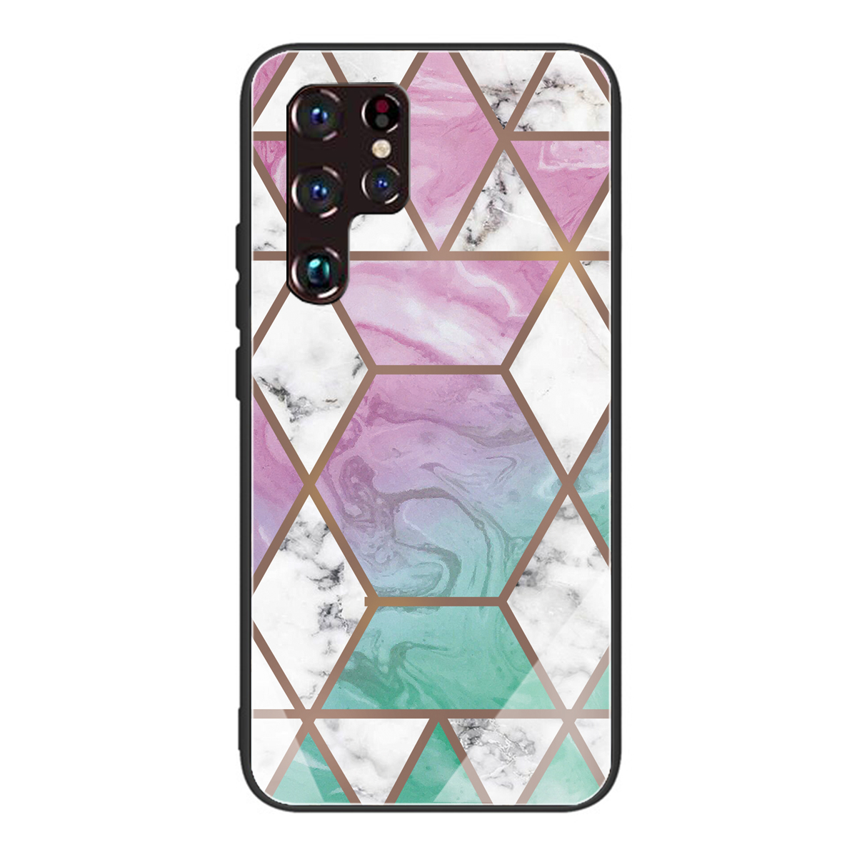 Marble Pattern Smooth Touch Stylish Tempered Glass + TPU Phone Back Cover Case for Samsung Galaxy S22 Ultra 5G - Style S, Galaxy S22 Ultra 5G
Marble Pattern Smooth Touch Stylish Tempered Glass + TPU Phone Back Cover Case for Samsung Galaxy S22 Ultra 5G - Style S, Galaxy S22 Ultra 5G