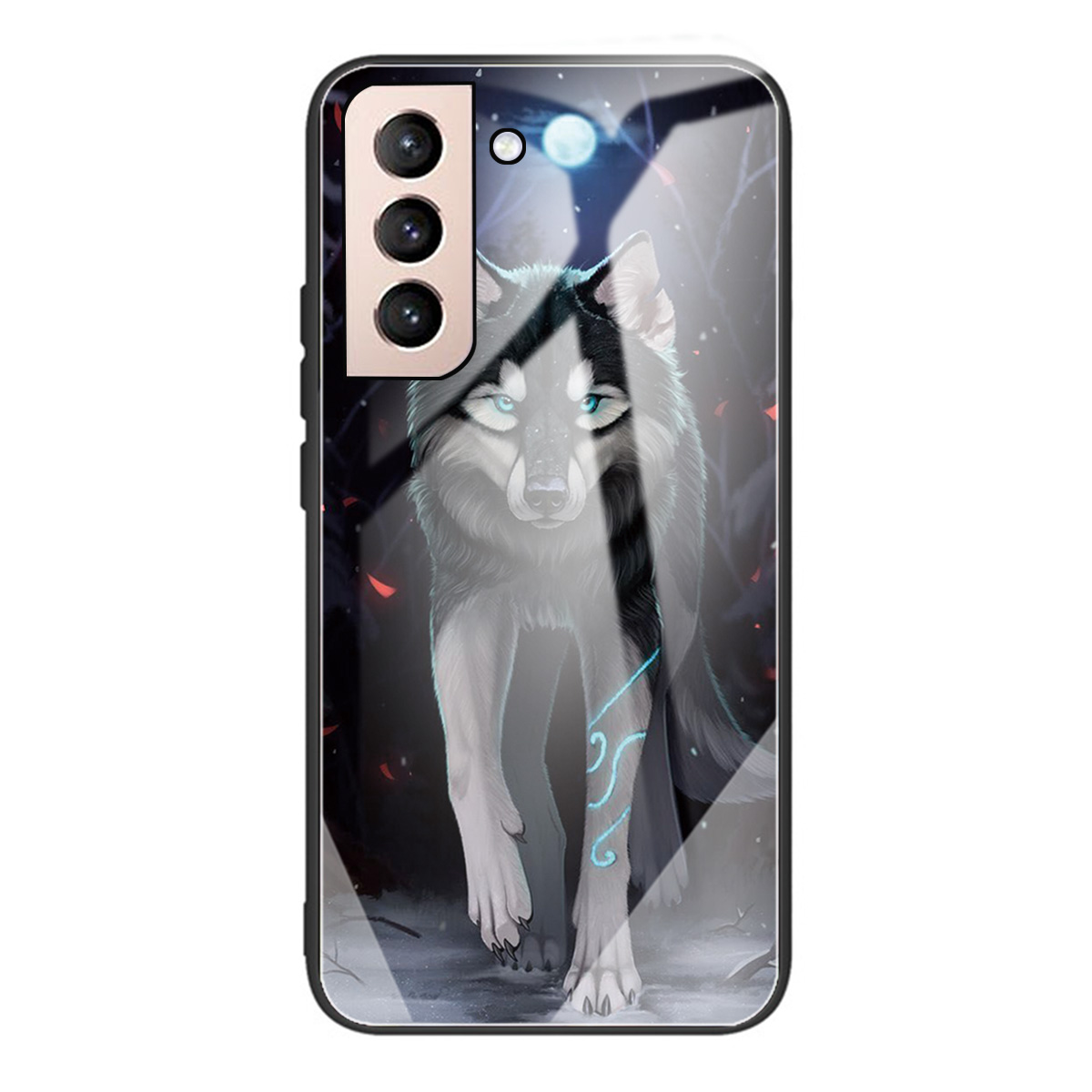 For Samsung Galaxy S22 5G Hard Tempered Glass + Soft TPU Phone Case Wear-Resistant Shockproof Pattern Printing Phone Protective Cover - Wolf, Galaxy S22 5G
For Samsung Galaxy S22 5G Hard Tempered Glass + Soft TPU Phone Case Wear-Resistant Shockproof Pattern Printing Phone Protective Cover - Wolf, Galaxy S22 5G