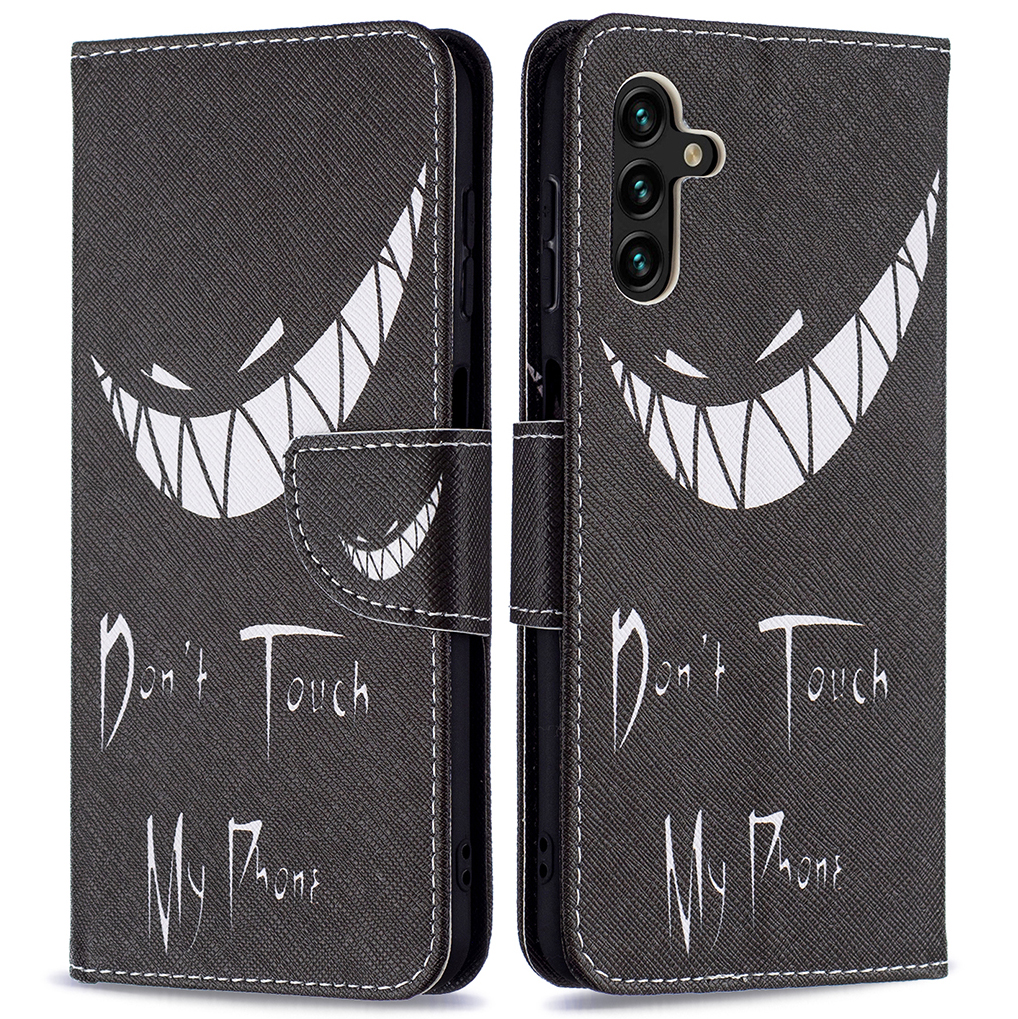 Pattern Printing PU Leather Wallet Case Stand Flip Shockproof Protective Cover for Samsung Galaxy A13 5G / A04s 4G (164.7 x 76.7 x 9.1 mm) - Grin, Galaxy A13 5G
Pattern Printing PU Leather Wallet Case Stand Flip Shockproof Protective Cover for Samsung Galaxy A13 5G / A04s 4G (164.7 x 76.7 x 9.1 mm) - Grin, Galaxy A13 5G