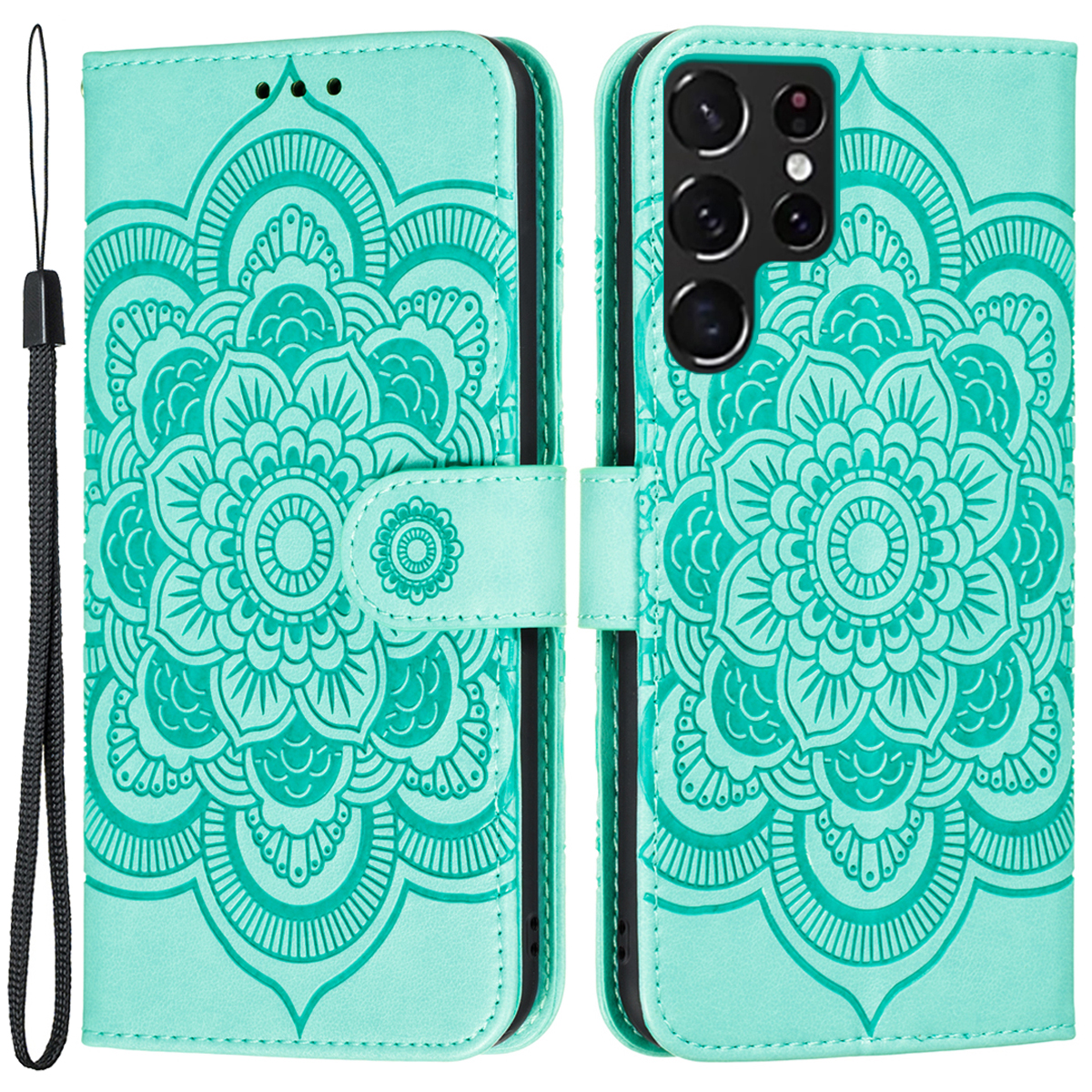 Опечатка Mandala Flower Horizontal Flip pu Кожаная Крышка Кошелька Для Кошелька с Ремешком Для Samsung Galaxy S22 Ultra 5G - Зеленый, Galaxy S22 Ultra 5G
Опечатка Mandala Flower Horizontal Flip pu Кожаная Крышка Кошелька Для Кошелька с Ремешком Для Samsung Galaxy S22 Ultra 5G - Зеленый, Galaxy S22 Ultra 5G