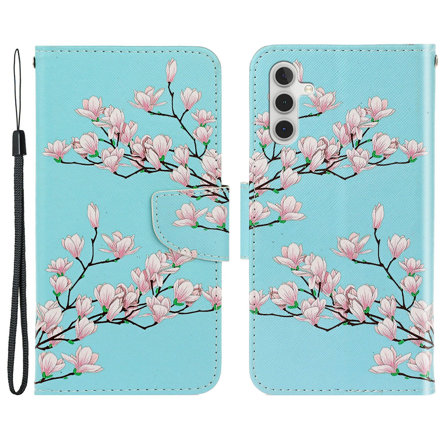 Pattern Printing Design Cross Texture PU Leather Case Stand Magnetic Closure Flip Wallet Cover with Strap for Samsung Galaxy A13 5G - Pink Flowers, Galaxy A13 5G
Pattern Printing Design Cross Texture PU Leather Case Stand Magnetic Closure Flip Wallet Cover with Strap for Samsung Galaxy A13 5G - Pink Flowers, Galaxy A13 5G