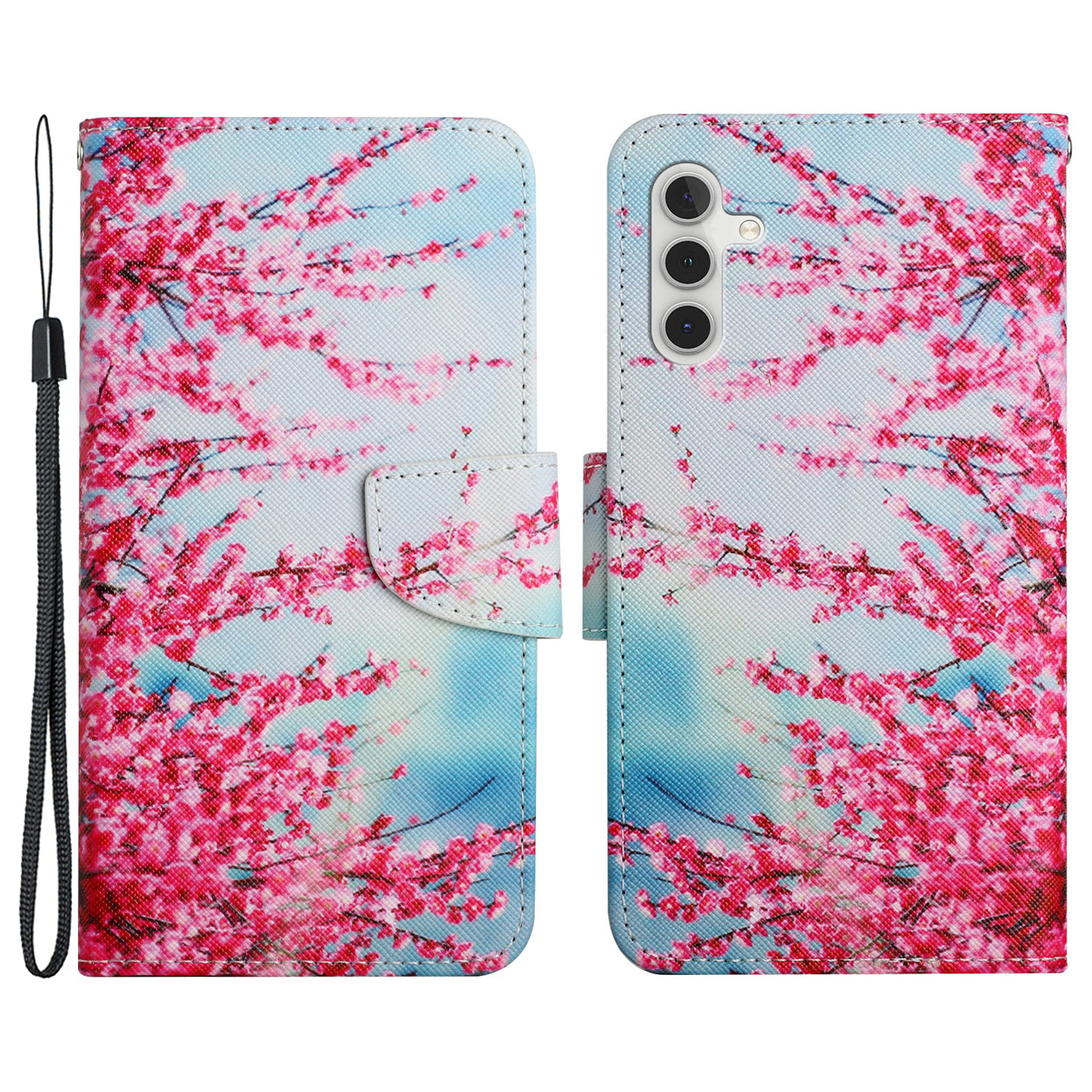 Pattern Printing Full Protection Leather Stand Case Wallet Cover for Samsung Galaxy A13 5G / A04s 4G (164.7 x 76.7 x 9.1 mm) - Red Sakura, Galaxy A13 5G
Pattern Printing Full Protection Leather Stand Case Wallet Cover for Samsung Galaxy A13 5G / A04s 4G (164.7 x 76.7 x 9.1 mm) - Red Sakura, Galaxy A13 5G