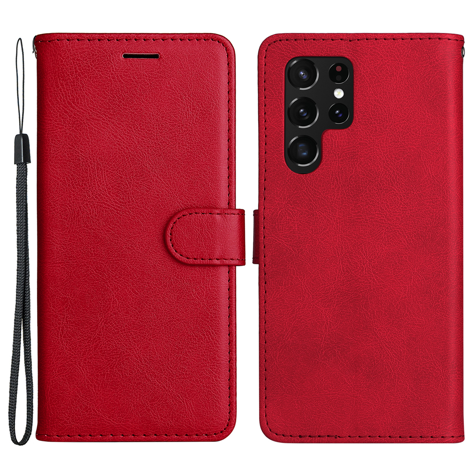 Adjustable Stand Flip Phone Case KT Leather Series-2 Solid Color Wallet PU Leather + TPU Phone Cover for Samsung Galaxy S22 Ultra 5G - Red, Galaxy S22 Ultra 5G
Adjustable Stand Flip Phone Case KT Leather Series-2 Solid Color Wallet PU Leather + TPU Phone Cover for Samsung Galaxy S22 Ultra 5G - Red, Galaxy S22 Ultra 5G