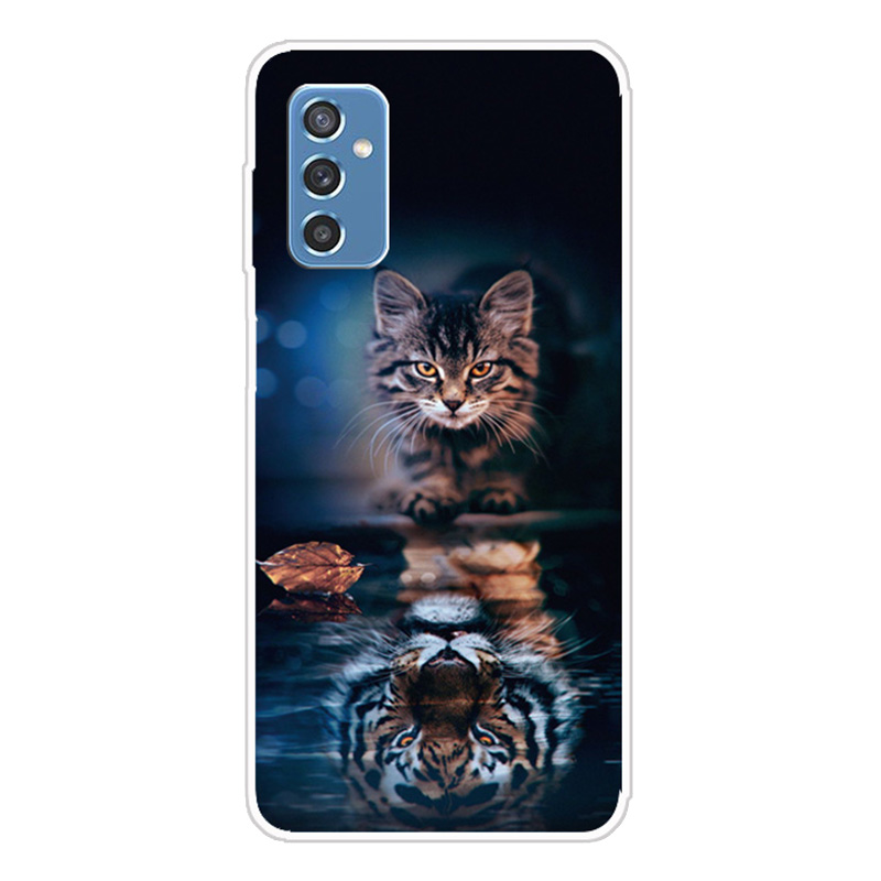 Веселая Милая Печать с Рисунком Гибкая TPU Slim Shockprotepaction Case Для Samsung Galaxy M52 5G - Кошка и Тигр, Samsung Galaxy M52 5G
Веселая Милая Печать с Рисунком Гибкая TPU Slim Shockprotepaction Case Для Samsung Galaxy M52 5G - Кошка и Тигр, Samsung Galaxy M52 5G
