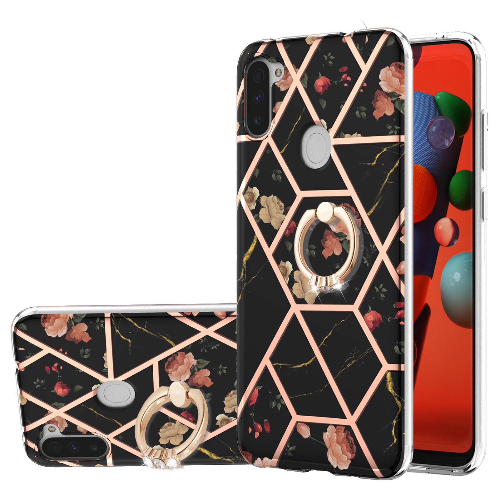 Кольцо Кик -стена Мрамора Imd Soft TPU Slim Fit Protection Protection Phone Cope Для Samsung Galaxy A11 (версия Ес) / M11 - Черные Цветы, Galaxy A11 (EU Version)
Кольцо Кик -стена Мрамора Imd Soft TPU Slim Fit Protection Protection Phone Cope Для Samsung Galaxy A11 (версия Ес) / M11 - Черные Цветы, Galaxy A11 (EU Version)