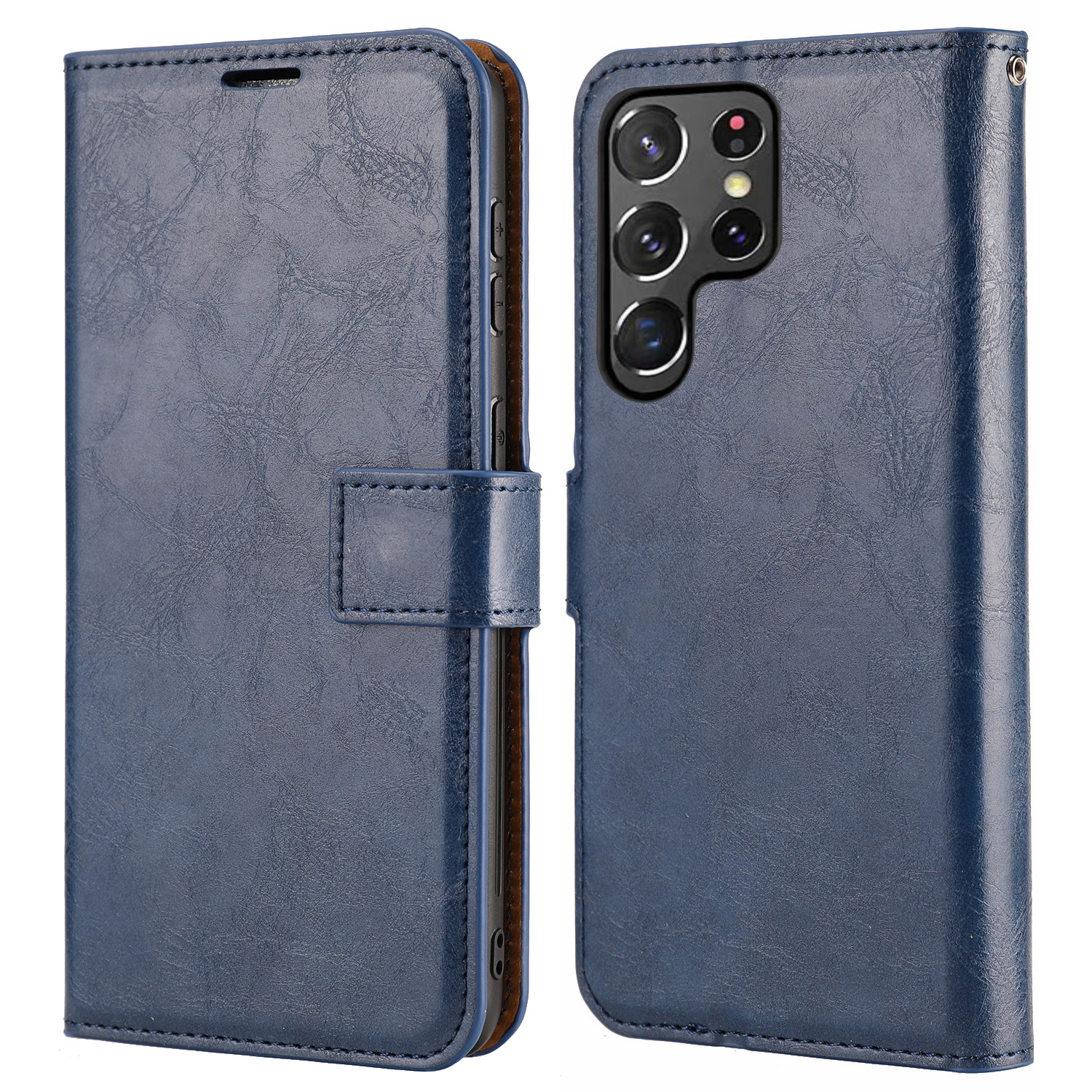Shockproof Crazy Horse Texture Detachable 2 in 1 Leather Mobile Phone Cover Case with Wallet Stand for Samsung Galaxy S22 Ultra 5G - Blue, Galaxy S22 Ultra 5G
Shockproof Crazy Horse Texture Detachable 2 in 1 Leather Mobile Phone Cover Case with Wallet Stand for Samsung Galaxy S22 Ultra 5G - Blue, Galaxy S22 Ultra 5G