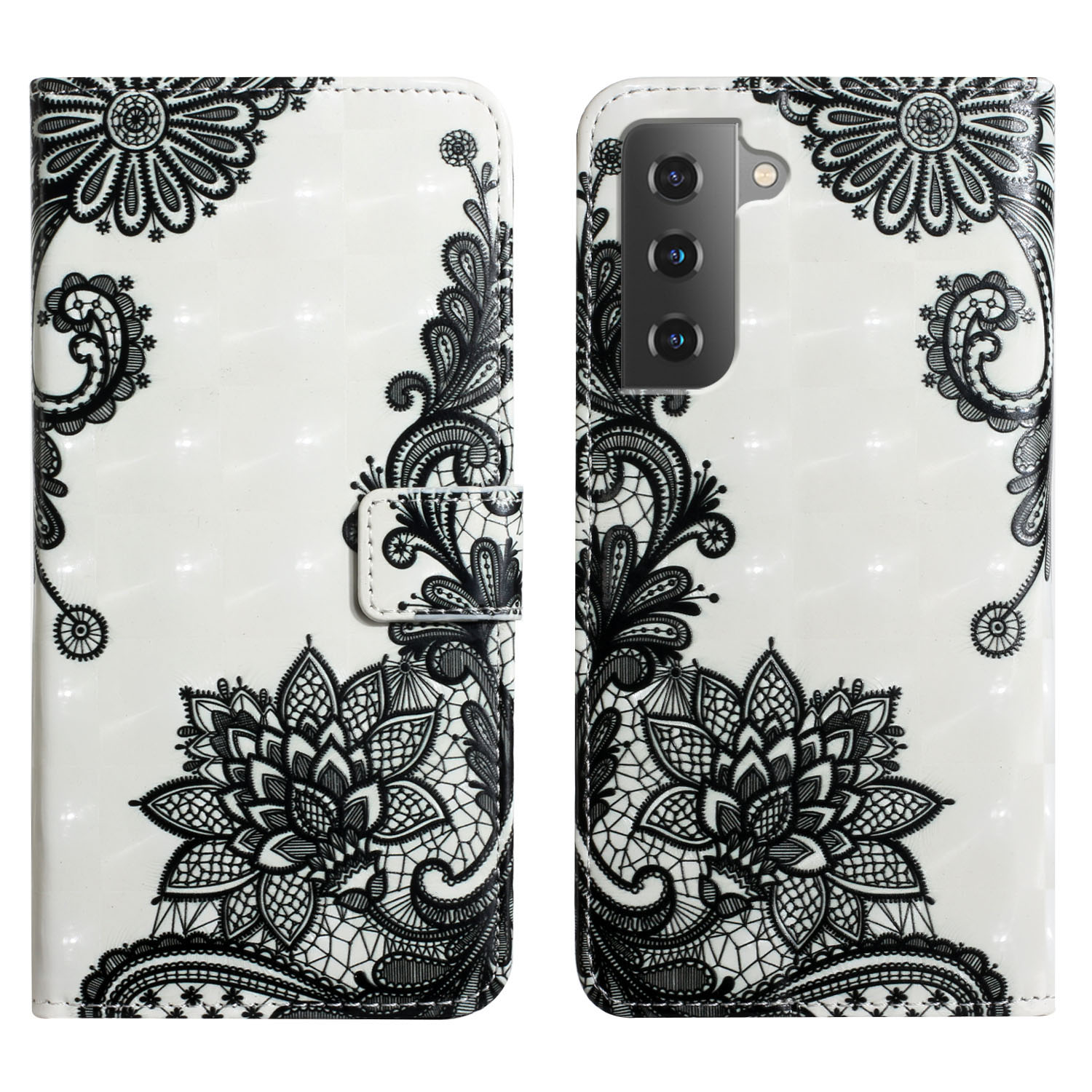 Light Spot Decor Pattern Printing Leather Phone Case Stand Wallet Cover for Samsung Galaxy S22+ 5G - Flower, Galaxy S22+ 5G
Light Spot Decor Pattern Printing Leather Phone Case Stand Wallet Cover for Samsung Galaxy S22+ 5G - Flower, Galaxy S22+ 5G