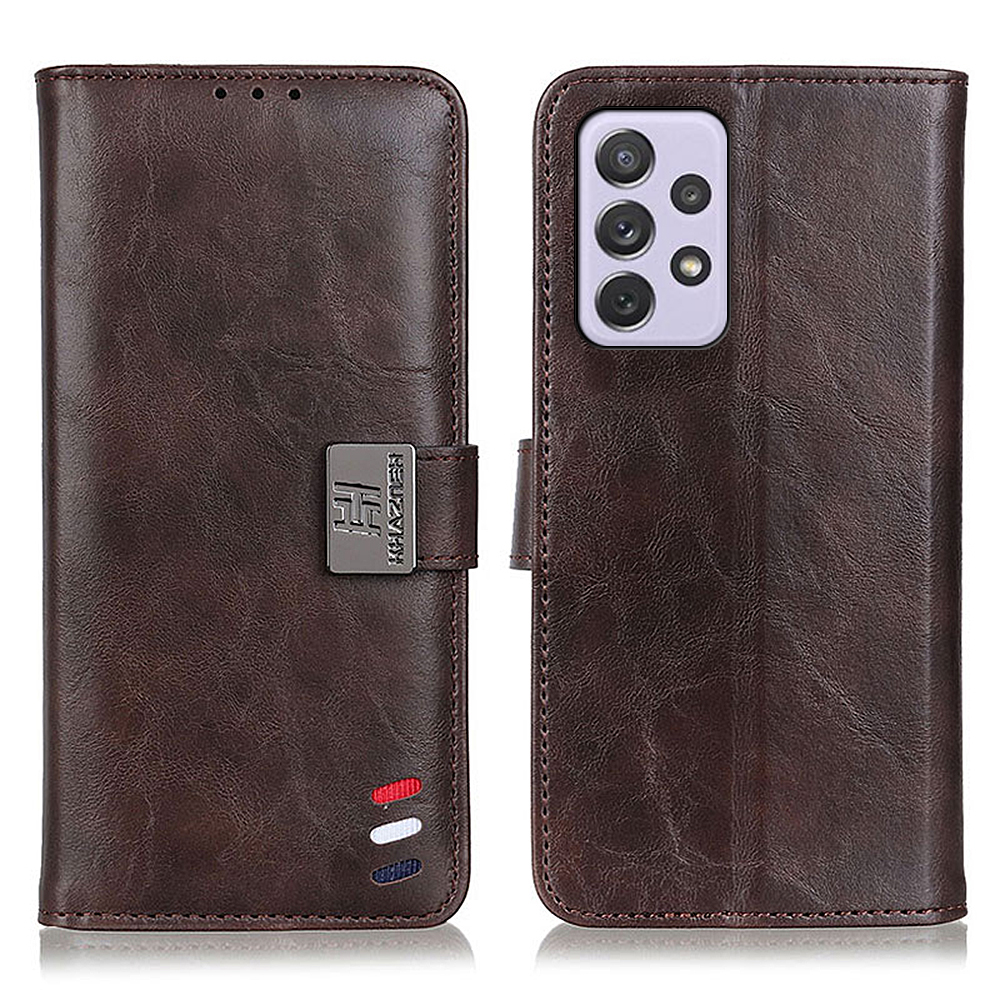 PU Leather Wallet Flip Protective Phone Case Cover with Stand for Samsung Galaxy A73 5G - Brown, Other Samsung Models
PU Leather Wallet Flip Protective Phone Case Cover with Stand for Samsung Galaxy A73 5G - Brown, Other Samsung Models