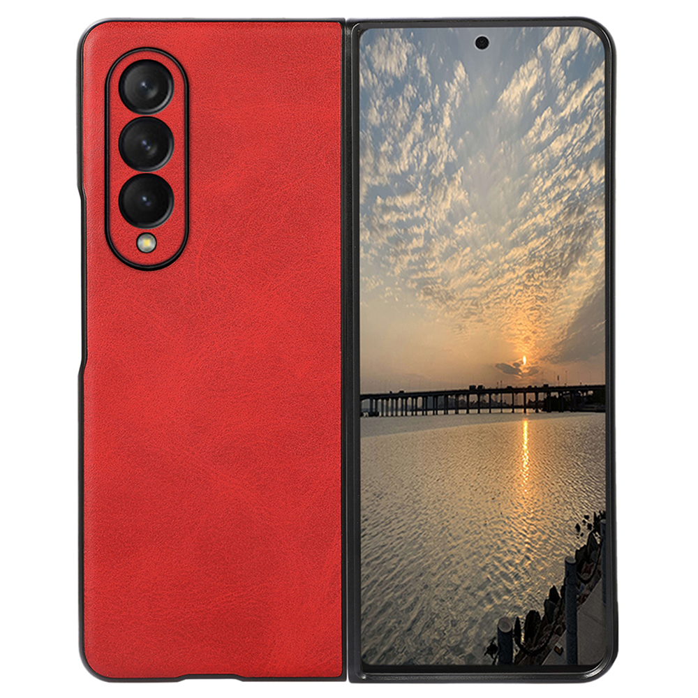 Textured PU Leather Coated Hard PC Folding Phone Case Cover for Samsung Galaxy Z Fold3 5G - Red, Galaxy Z Fold3 5G
Textured PU Leather Coated Hard PC Folding Phone Case Cover for Samsung Galaxy Z Fold3 5G - Red, Galaxy Z Fold3 5G