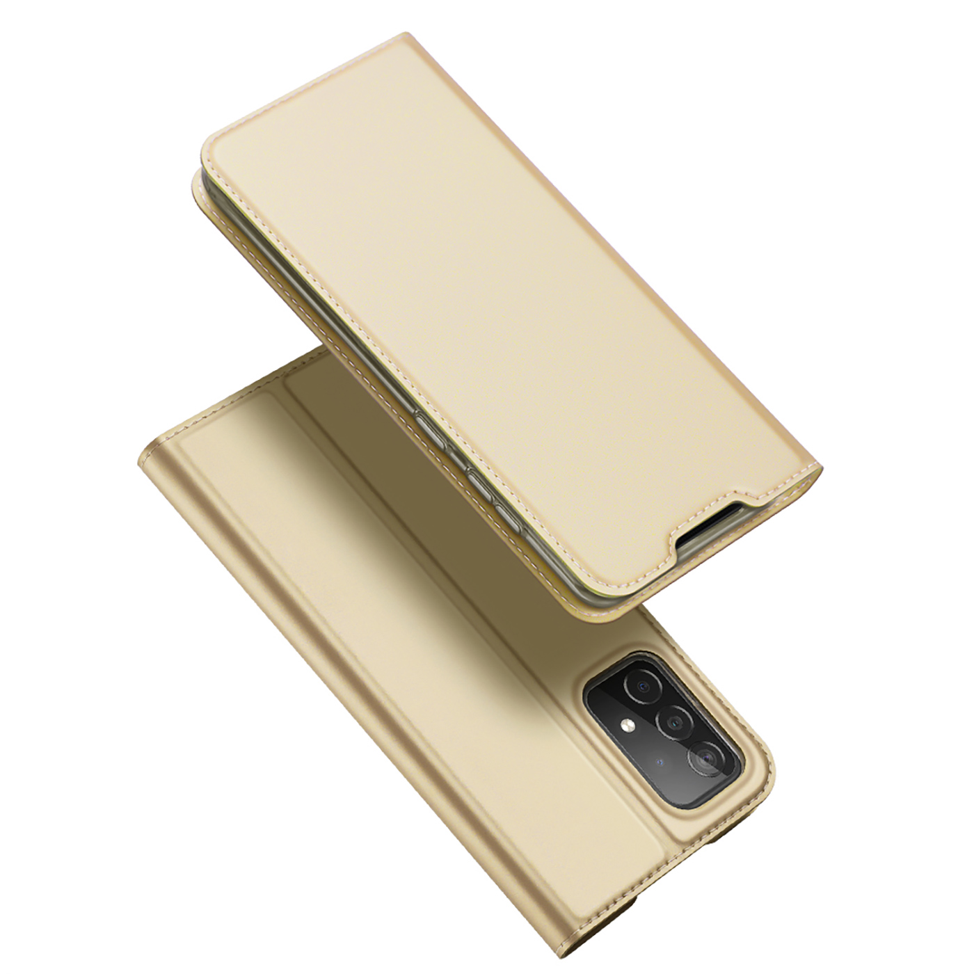 DUX DUCIS Skin Pro Series Flip Shockproof PU Leather Case Supporting Stand Design Phone Cover with Card Holder for Samsung Galaxy A73 5G - Gold, Samsung Galaxy A73 5G
DUX DUCIS Skin Pro Series Flip Shockproof PU Leather Case Supporting Stand Design Phone Cover with Card Holder for Samsung Galaxy A73 5G - Gold, Samsung Galaxy A73 5G