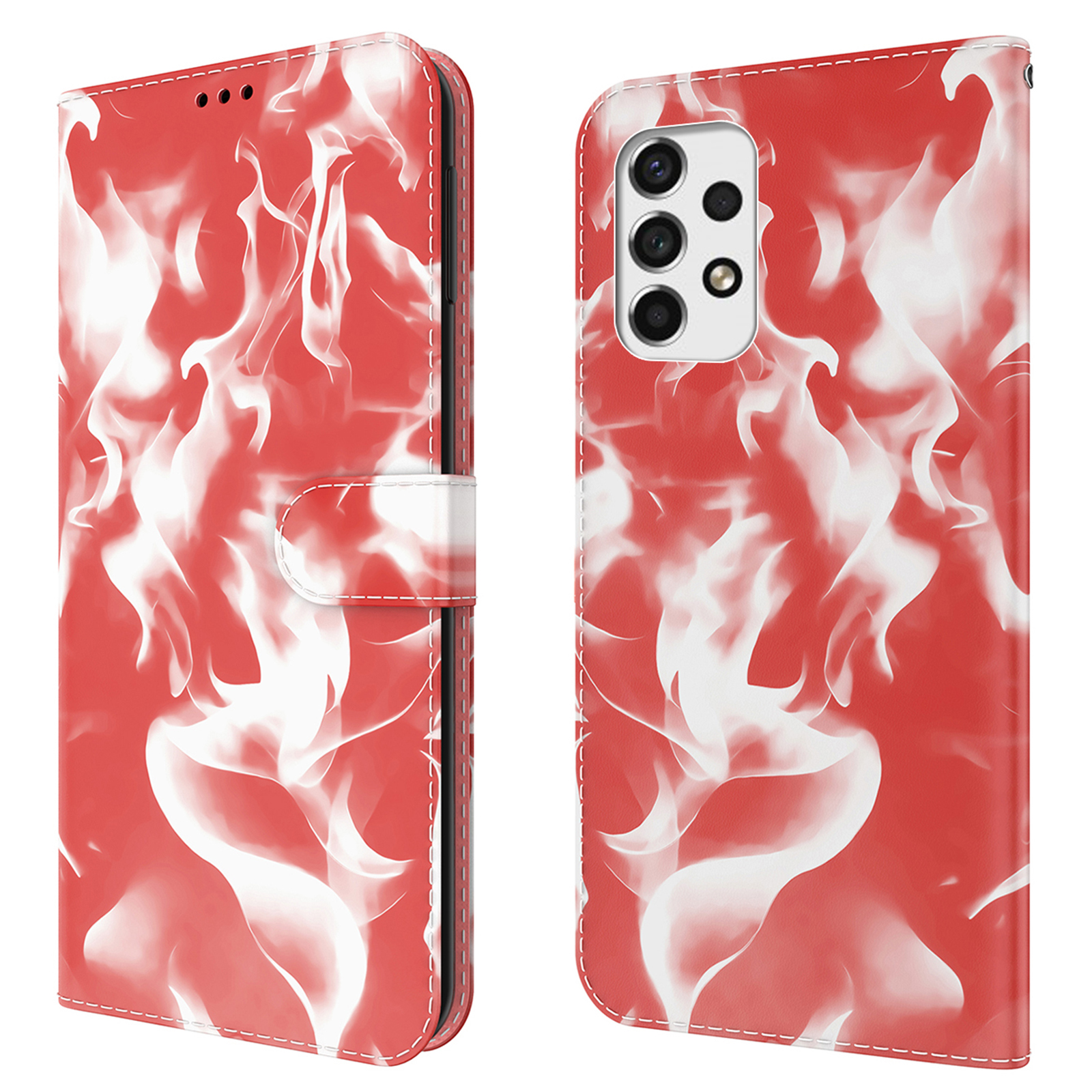 Кожа PU + TPU Телефон Folio Flip Cover Fog Pattern Печать Кошелька Для Мобильного Телефона Для Samsung Galaxy A73 5G - Красный, Samsung Galaxy A73 5G
Кожа PU + TPU Телефон Folio Flip Cover Fog Pattern Печать Кошелька Для Мобильного Телефона Для Samsung Galaxy A73 5G - Красный, Samsung Galaxy A73 5G