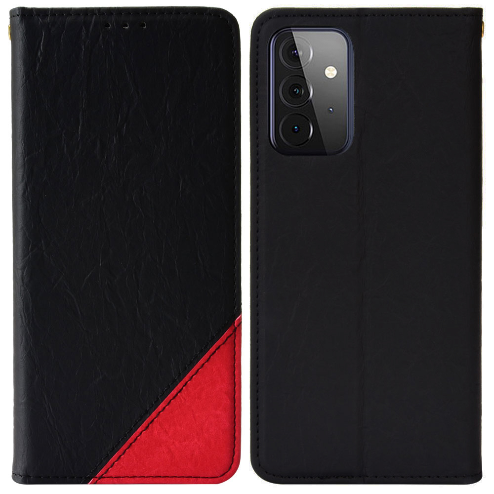 Color Splising pu Кожаный Телефон Shock -reseance Flio Flip Thone Cope с Подставкой Для Samsung Galaxy A73 5G - Черный, Samsung Galaxy A73 5G
Color Splising pu Кожаный Телефон Shock -reseance Flio Flip Thone Cope с Подставкой Для Samsung Galaxy A73 5G - Черный, Samsung Galaxy A73 5G