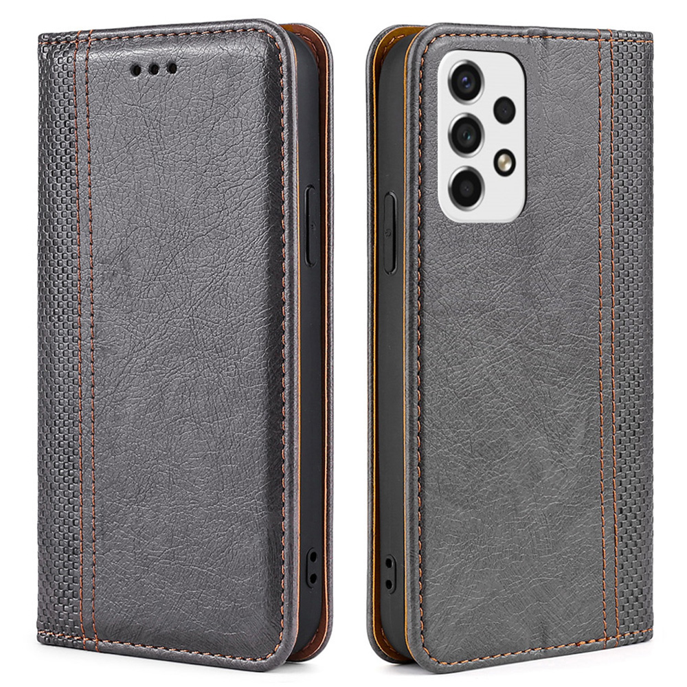 Multifunction Card Slot Plaid Pattern PU Leather Case Flip Stand Auto Magnetic Closed Phone Cover for Samsung Galaxy A53 5G - Grey, Samsung Galaxy A53 5G
Multifunction Card Slot Plaid Pattern PU Leather Case Flip Stand Auto Magnetic Closed Phone Cover for Samsung Galaxy A53 5G - Grey, Samsung Galaxy A53 5G