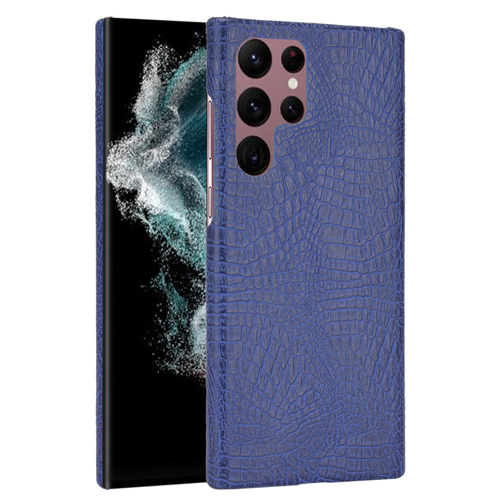 Для Samsung Galaxy S22 Ultra 5G Crocodile Texture Shockpereper Leather + Cope Cope Cope Coper - Синий, Galaxy S22 Ultra 5G
Для Samsung Galaxy S22 Ultra 5G Crocodile Texture Shockpereper Leather + Cope Cope Cope Coper - Синий, Galaxy S22 Ultra 5G