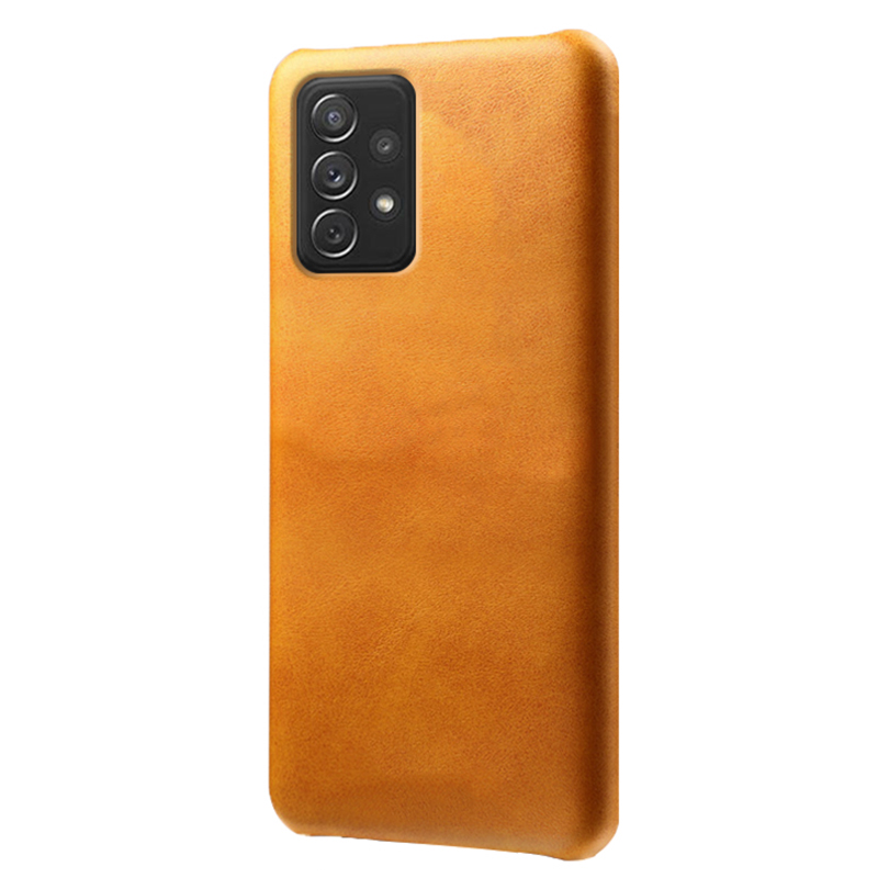 For Samsung Galaxy A73 5G Scratch-resistant Textured PU Leather Coated PC Phone Case Protector - Orange, Samsung Galaxy A73 5G
For Samsung Galaxy A73 5G Scratch-resistant Textured PU Leather Coated PC Phone Case Protector - Orange, Samsung Galaxy A73 5G