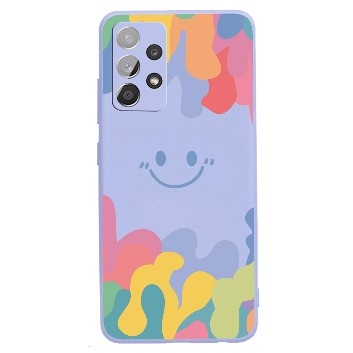Silky-Soft Touch Liquid Silicone Case for Samsung Galaxy A53 5G, Fashion Cute Smile Face Pattern Anti-Slip Shockproof Back Shell - Light Purple, Samsung Galaxy A53 5G
Silky-Soft Touch Liquid Silicone Case for Samsung Galaxy A53 5G, Fashion Cute Smile Face Pattern Anti-Slip Shockproof Back Shell - Light Purple, Samsung Galaxy A53 5G