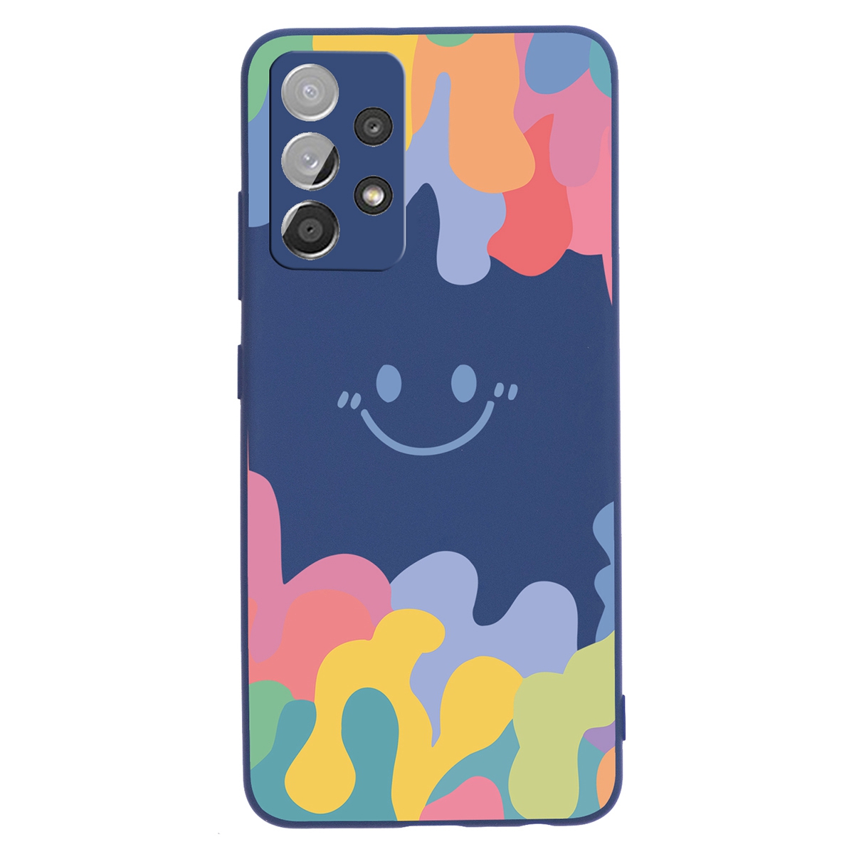 Silky-Soft Touch Жидкий Силиконовый Чехол Для Samsung Galaxy A53 5G, Мода Симпатичная Улыбка Лицо Pattern Pattern Anti-Slip Ship Shipe - Темно-синий, Samsung Galaxy A53 5G
Silky-Soft Touch Жидкий Силиконовый Чехол Для Samsung Galaxy A53 5G, Мода Симпатичная Улыбка Лицо Pattern Pattern Anti-Slip Ship Shipe - Темно-синий, Samsung Galaxy A53 5G