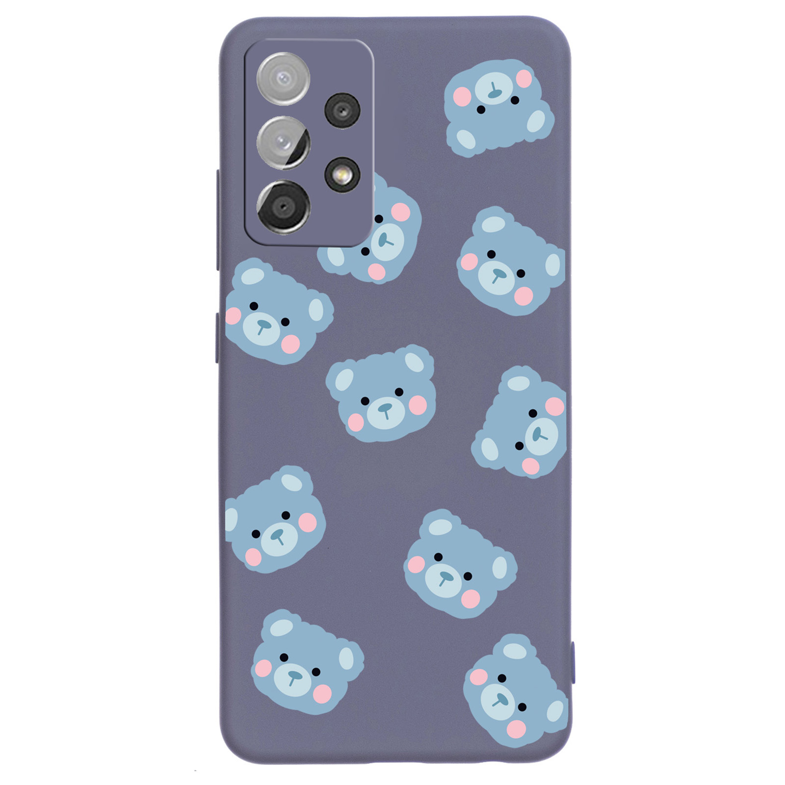 For Samsung Galaxy A33 5G Cute Bear Pattern Liquid Silicone Slim Fit Protective Case Phone Cover - Dark Purple, Samsung Galaxy A33 5G
For Samsung Galaxy A33 5G Cute Bear Pattern Liquid Silicone Slim Fit Protective Case Phone Cover - Dark Purple, Samsung Galaxy A33 5G