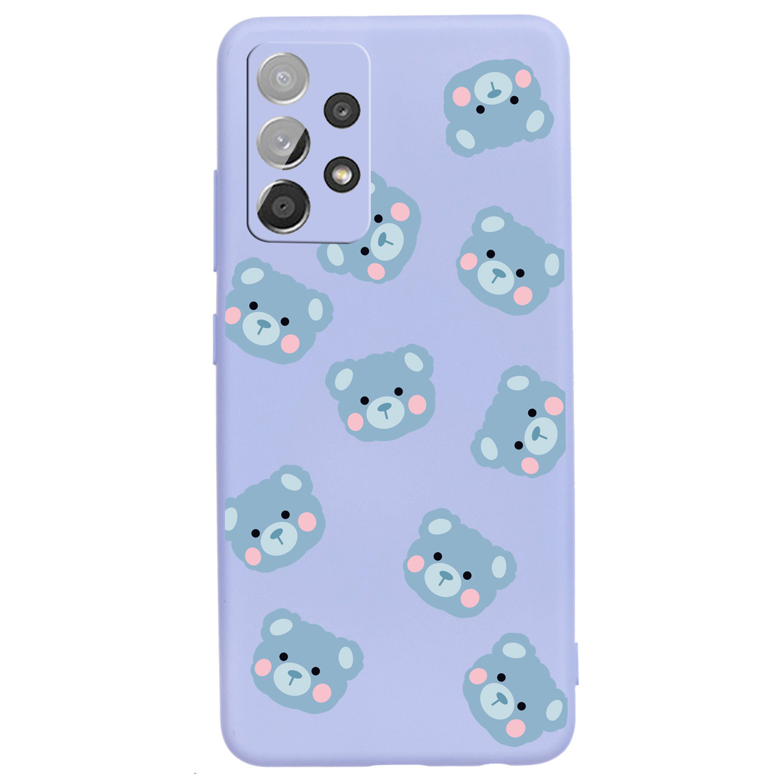 For Samsung Galaxy A53 5G Cute Bear Pattern Liquid Silicone Ultra-thin Protective Case Mobile Phone Cover - Light Purple, Samsung Galaxy A53 5G
For Samsung Galaxy A53 5G Cute Bear Pattern Liquid Silicone Ultra-thin Protective Case Mobile Phone Cover - Light Purple, Samsung Galaxy A53 5G