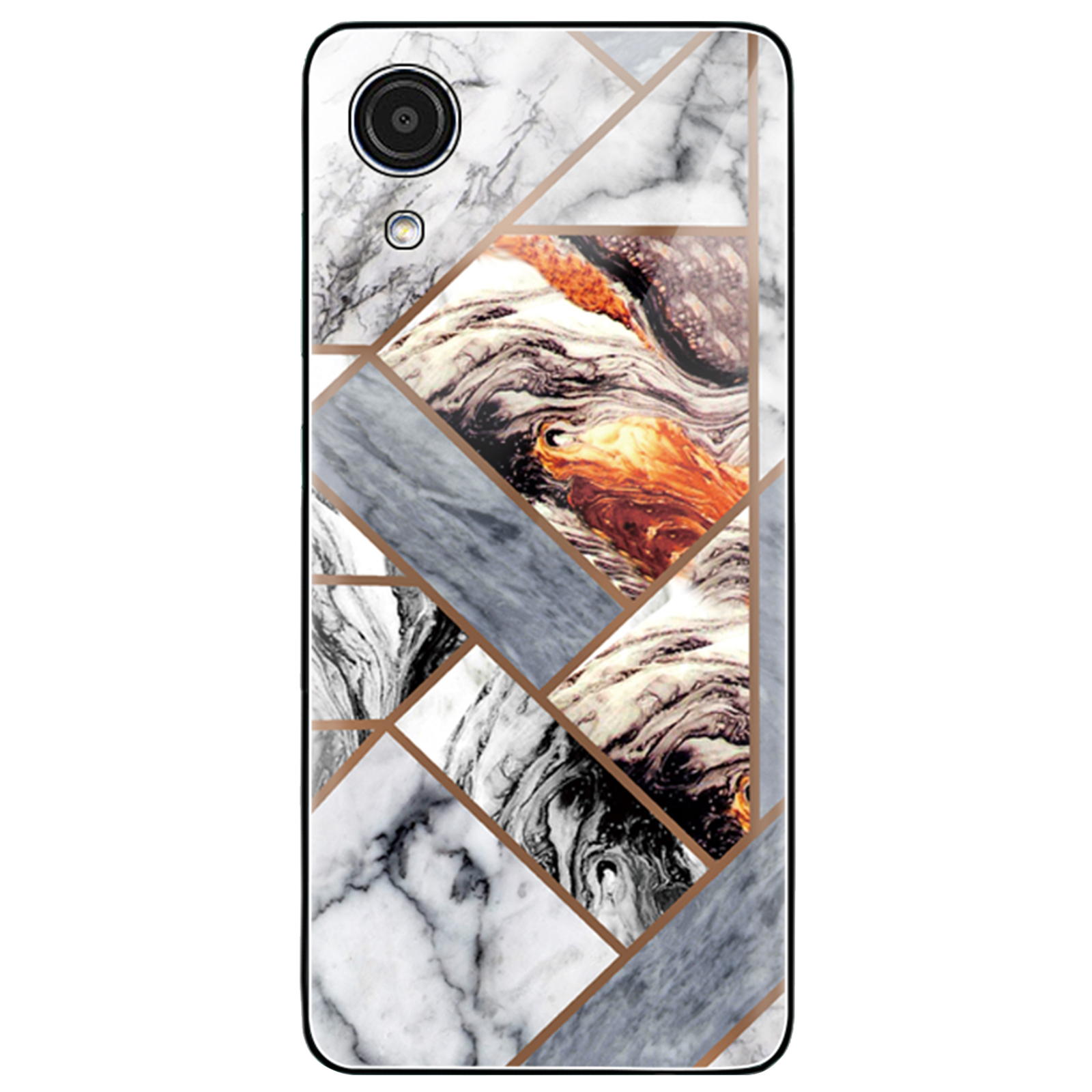 For Samsung Galaxy A03 Core Shockproof Marble Pattern Tempered Glass + TPU Hybrid Anti-fall Phone Case Shell - Style B, Samsung Galaxy A03 Core
For Samsung Galaxy A03 Core Shockproof Marble Pattern Tempered Glass + TPU Hybrid Anti-fall Phone Case Shell - Style B, Samsung Galaxy A03 Core