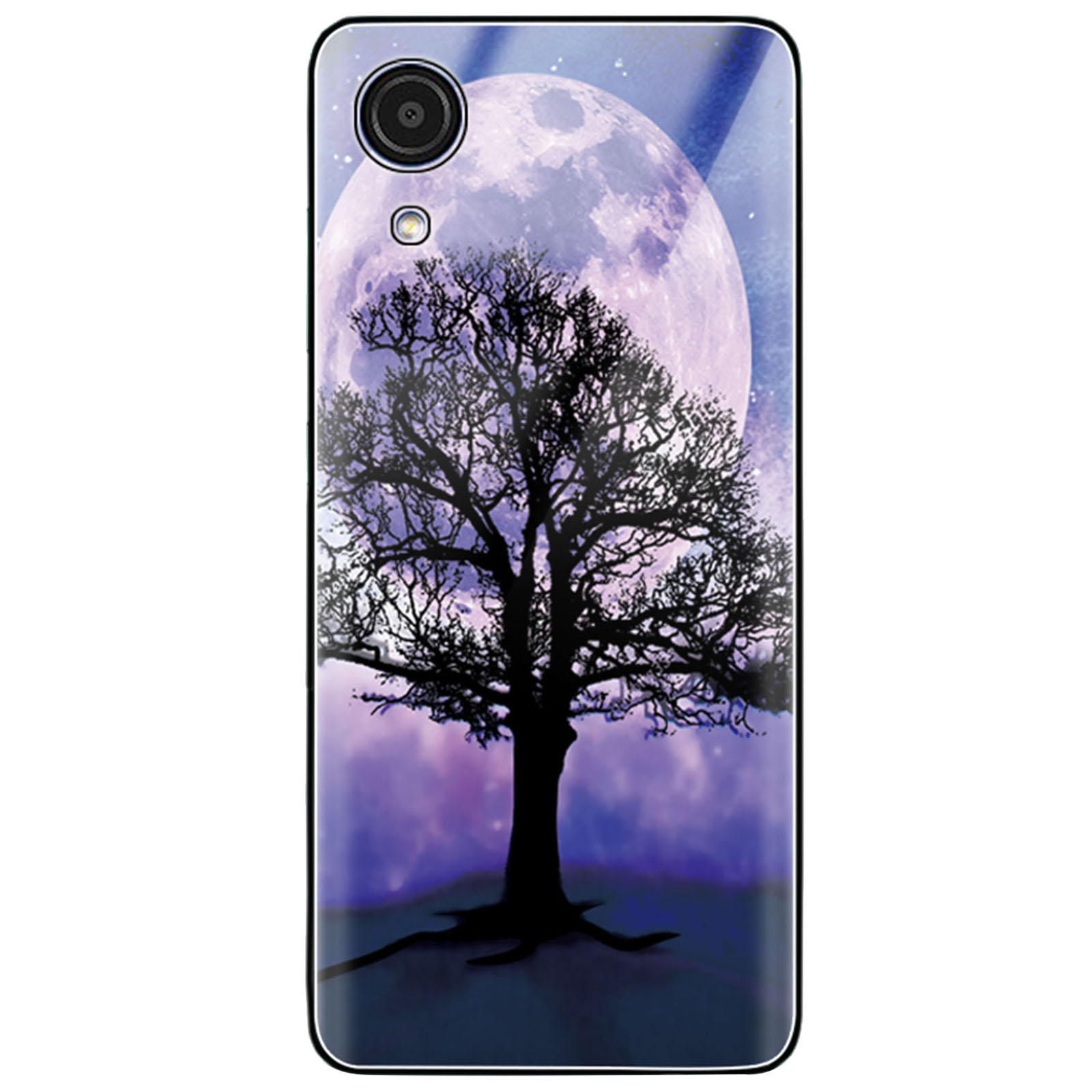 For Samsung Galaxy A03 Core Pattern Printing Anti-scratch Drop-proof Tempered Glass Back Soft TPU Protective Case - Tree and Moon, Samsung Galaxy A03 Core
For Samsung Galaxy A03 Core Pattern Printing Anti-scratch Drop-proof Tempered Glass Back Soft TPU Protective Case - Tree and Moon, Samsung Galaxy A03 Core