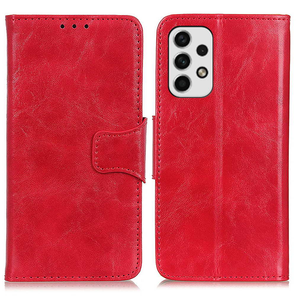 For Samsung Galaxy A23 4G (165.4 x 76.9 x 8.4mm) Split Leather Crazy Horse Texture Case Anti-scratch Shockproof Wallet Stand Phone Cover - Red, Galaxy A23 4G (165.4 x 76.9 x 8.4mm)
For Samsung Galaxy A23 4G (165.4 x 76.9 x 8.4mm) Split Leather Crazy Horse Texture Case Anti-scratch Shockproof Wallet Stand Phone Cover - Red, Galaxy A23 4G (165.4 x 76.9 x 8.4mm)