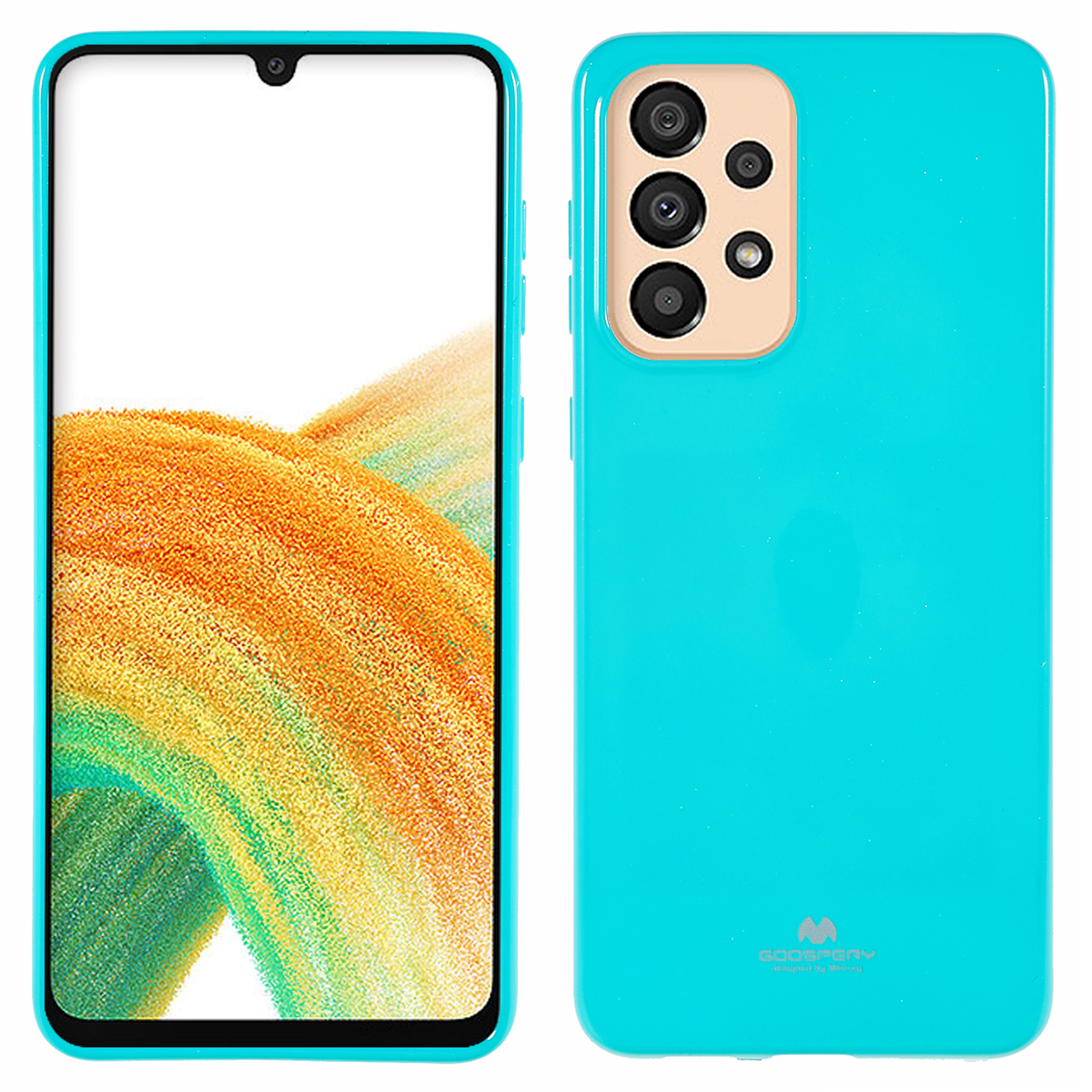 MERCURY GOOSPERY for Samsung Galaxy A33 5G Glitter Shiny Case Slim Fit Soft Flexible TPU Well-protected Cell Phone Cover - Cyan, Samsung Galaxy A33 5G
MERCURY GOOSPERY for Samsung Galaxy A33 5G Glitter Shiny Case Slim Fit Soft Flexible TPU Well-protected Cell Phone Cover - Cyan, Samsung Galaxy A33 5G