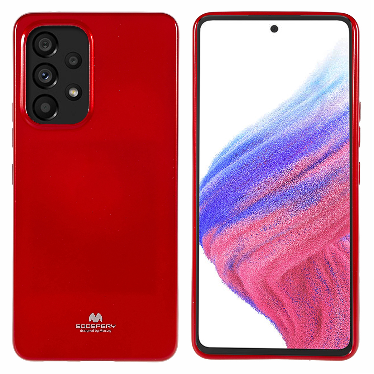 MERCURY GOOSPERY for Samsung Galaxy A53 5G Glitter Shiny Protective Case Slim Light Soft Flexible TPU Cell Phone Shell Cover - Red, Samsung Galaxy A53 5G
MERCURY GOOSPERY for Samsung Galaxy A53 5G Glitter Shiny Protective Case Slim Light Soft Flexible TPU Cell Phone Shell Cover - Red, Samsung Galaxy A53 5G