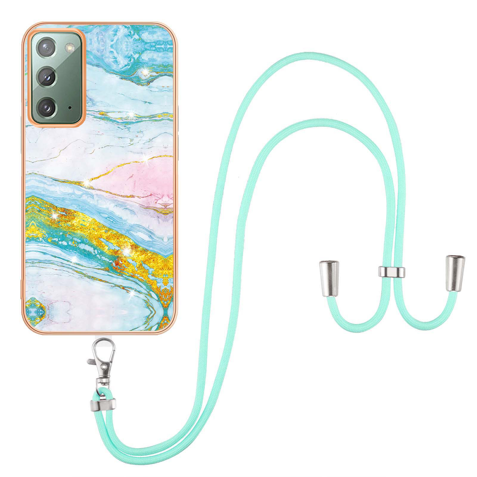 YB IMD Series-9 Для Samsung Galaxy Note20/Note20 5G Обълектирующий IMD Marble Pathere Cash Case Shockper Tpu Cover с Lanyard - Зеленый 004, Galaxy Note20
YB IMD Series-9 Для Samsung Galaxy Note20/Note20 5G Обълектирующий IMD Marble Pathere Cash Case Shockper Tpu Cover с Lanyard - Зеленый 004, Galaxy Note20