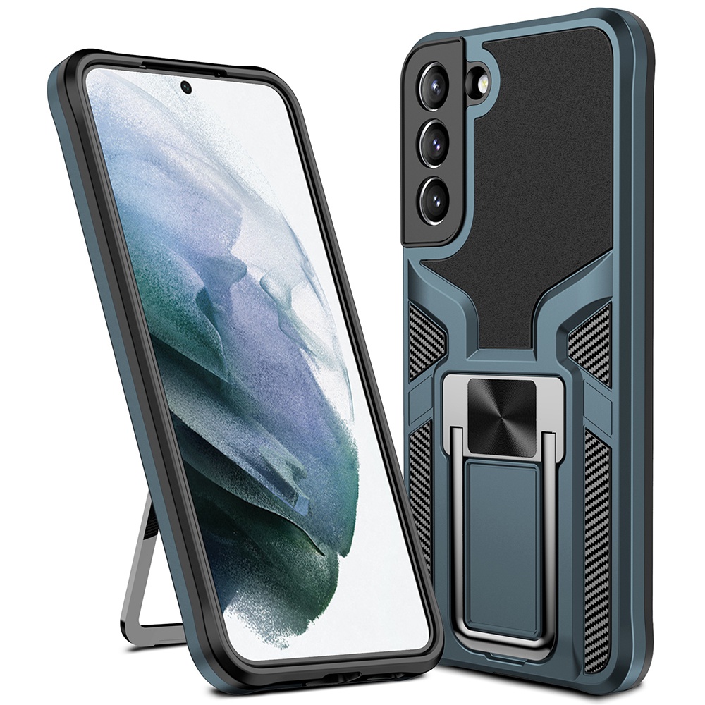 Armor Series for Samsung Galaxy S22+ 5G Anti-fall Car Mount Kickstand Hybrid Hard PC Soft TPU Protective Case - Blue, Galaxy S22+ 5G
Armor Series for Samsung Galaxy S22+ 5G Anti-fall Car Mount Kickstand Hybrid Hard PC Soft TPU Protective Case - Blue, Galaxy S22+ 5G