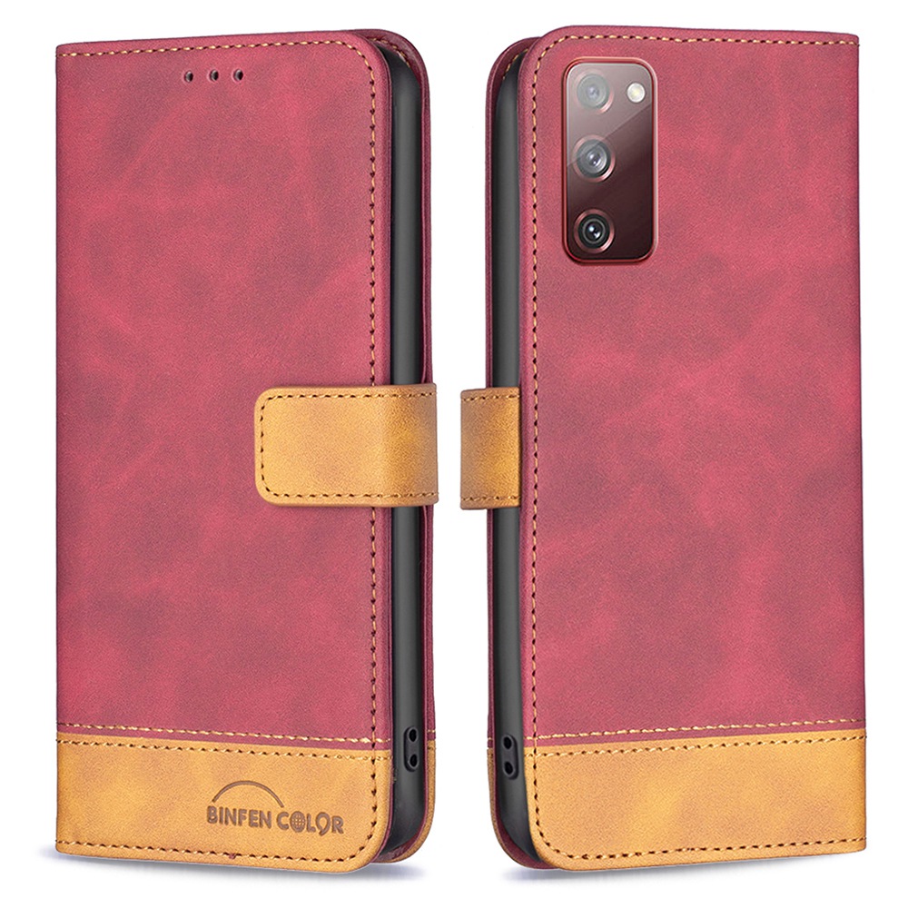 BINFEN COLOR BF Leather Case Series-7 for Samsung Galaxy S20 FE 2022/S20 FE 4G/5G/S20 Lite, Wallet Function Shockproof Style 11 Matte Surface PU Leather Phone Case with Stand - Red, Galaxy S20 FE 2022
BINFEN COLOR BF Leather Case Series-7 for Samsung Galaxy S20 FE 2022/S20 FE 4G/5G/S20 Lite, Wallet Function Shockproof Style 11 Matte Surface PU Leather Phone Case with Stand - Red, Galaxy S20 FE 2022
