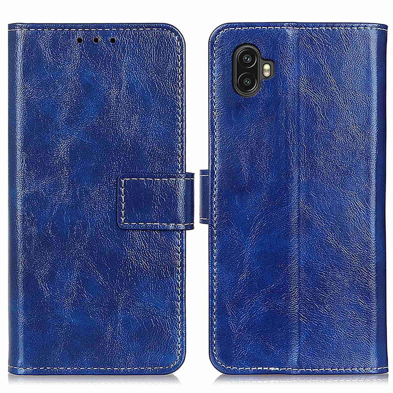 For Samsung Galaxy Xcover Pro 2 Book Style Vintage PU Leather Cover Crazy Horse Texture Phone Case with Wallet Stand - Blue, Galaxy Xcover Pro 2
For Samsung Galaxy Xcover Pro 2 Book Style Vintage PU Leather Cover Crazy Horse Texture Phone Case with Wallet Stand - Blue, Galaxy Xcover Pro 2