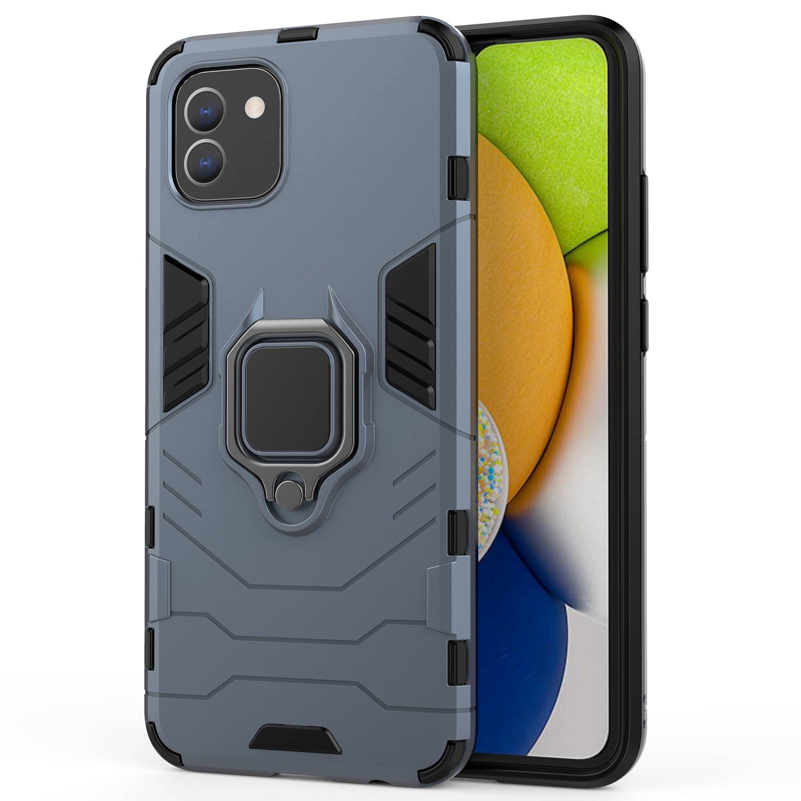 Für Samsung Galaxy A03 (166,5 X 75,98 X 9,14 Mm) TPU+PC Schockfein - Blau, Samsung Galaxy A03 (166.5 x 75.98 x 9.14mm)
Für Samsung Galaxy A03 (166,5 X 75,98 X 9,14 Mm) TPU+PC Schockfein - Blau, Samsung Galaxy A03 (166.5 x 75.98 x 9.14mm)