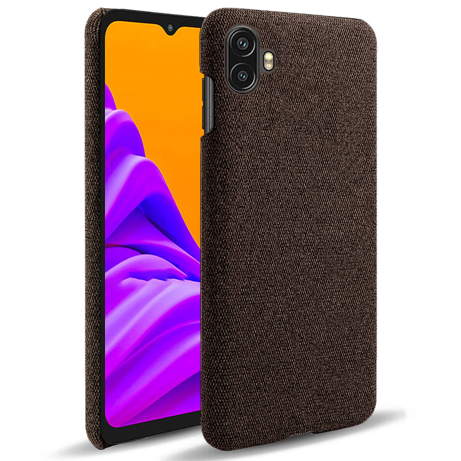 Для Samsung Galaxy Xcover Pro 2 5G Против Fall Phone Case Hard PC + Тканевая Крышка с Твердым Цветом. - Коричневый, Galaxy Xcover Pro 2 5G
Для Samsung Galaxy Xcover Pro 2 5G Против Fall Phone Case Hard PC + Тканевая Крышка с Твердым Цветом. - Коричневый, Galaxy Xcover Pro 2 5G