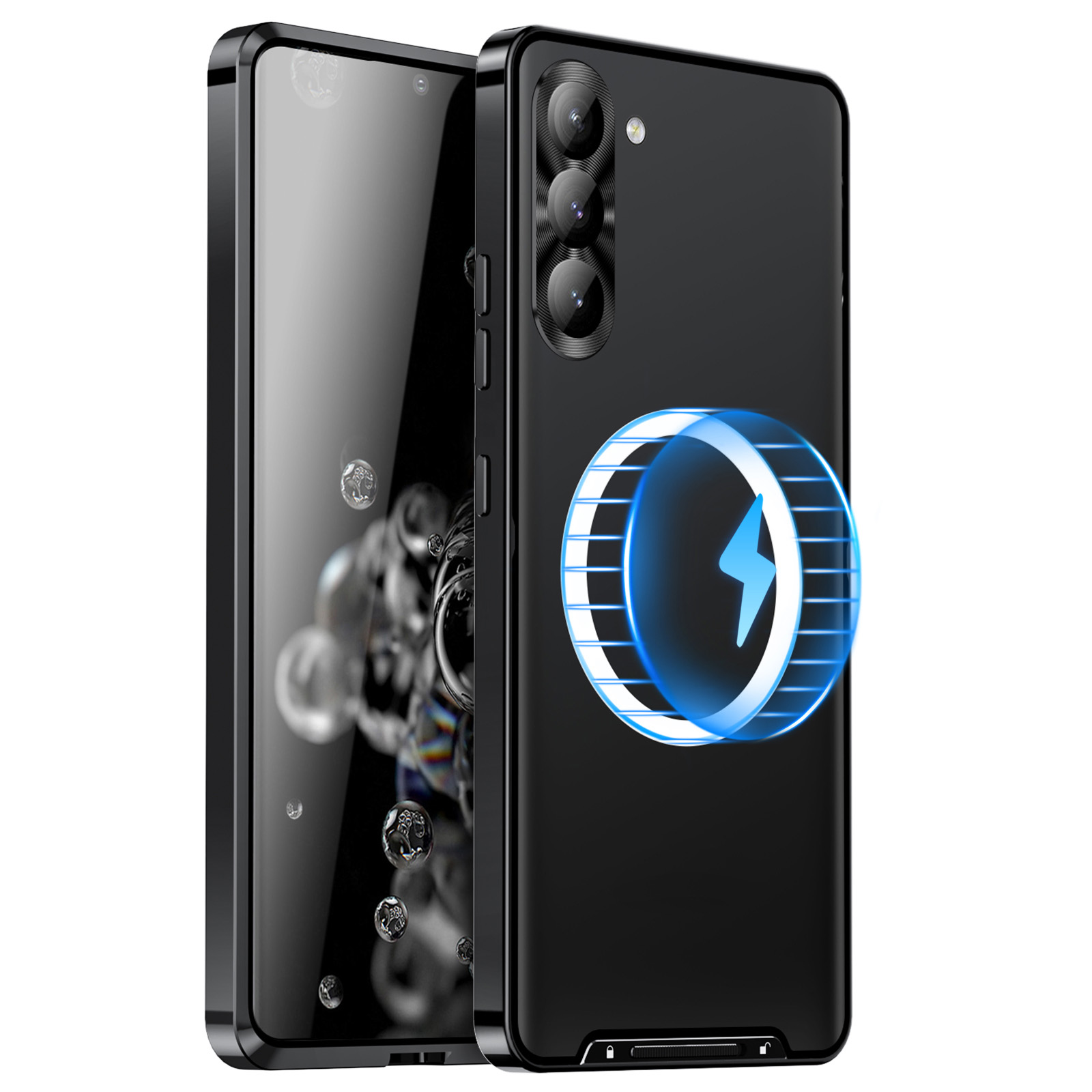 Für Samsung Galaxy S23 fe Magnetic Phone Case Camera Protection Metal Frame Mattes Rückenabdeckung - Schwarz, Galaxy S23 FE
Für Samsung Galaxy S23 fe Magnetic Phone Case Camera Protection Metal Frame Mattes Rückenabdeckung - Schwarz, Galaxy S23 FE