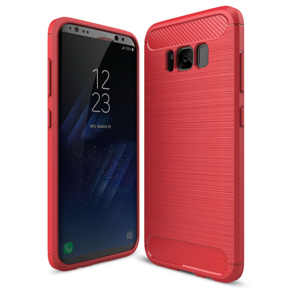 Для Samsung Galaxy S8 Матовый Углеродное Волокно Текстуры Мягкого TPU Противоударный Защитный Чехол - Красный, Galaxy S8
Для Samsung Galaxy S8 Матовый Углеродное Волокно Текстуры Мягкого TPU Противоударный Защитный Чехол - Красный, Galaxy S8