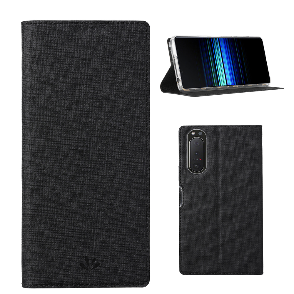 VILI DMX Cross Texture Card Slot Stand Leder Hülle Für Sony Xperia 5 II - Schwarz, Xperia 5 II
VILI DMX Cross Texture Card Slot Stand Leder Hülle Für Sony Xperia 5 II - Schwarz, Xperia 5 II