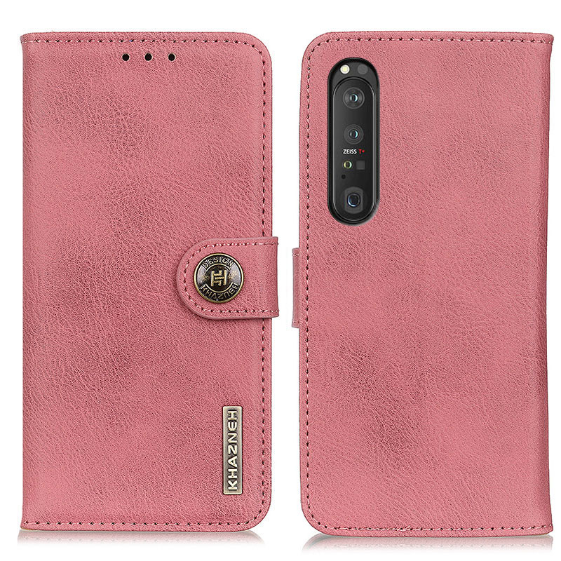 Khazneh Magnetic Schnalle PU Leder Telefon Brieftaschenschale Hülle Für Sony Xperia 1 III 5G - Rosa, Xperia 1 III 5G
Khazneh Magnetic Schnalle PU Leder Telefon Brieftaschenschale Hülle Für Sony Xperia 1 III 5G - Rosa, Xperia 1 III 5G