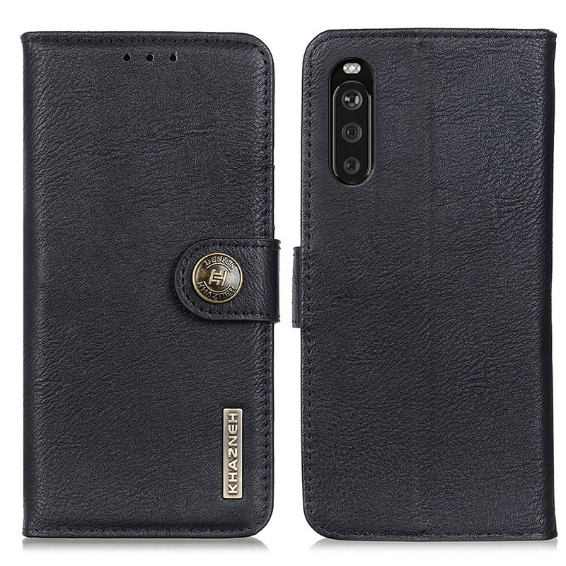 Khazneh Magnetic Schnallen Telefon Brieftasche Muschel Lederstand Hülle Für Sony Xperia 10 III 5G - Schwarz, Xperia 10 III 5G
Khazneh Magnetic Schnallen Telefon Brieftasche Muschel Lederstand Hülle Für Sony Xperia 10 III 5G - Schwarz, Xperia 10 III 5G