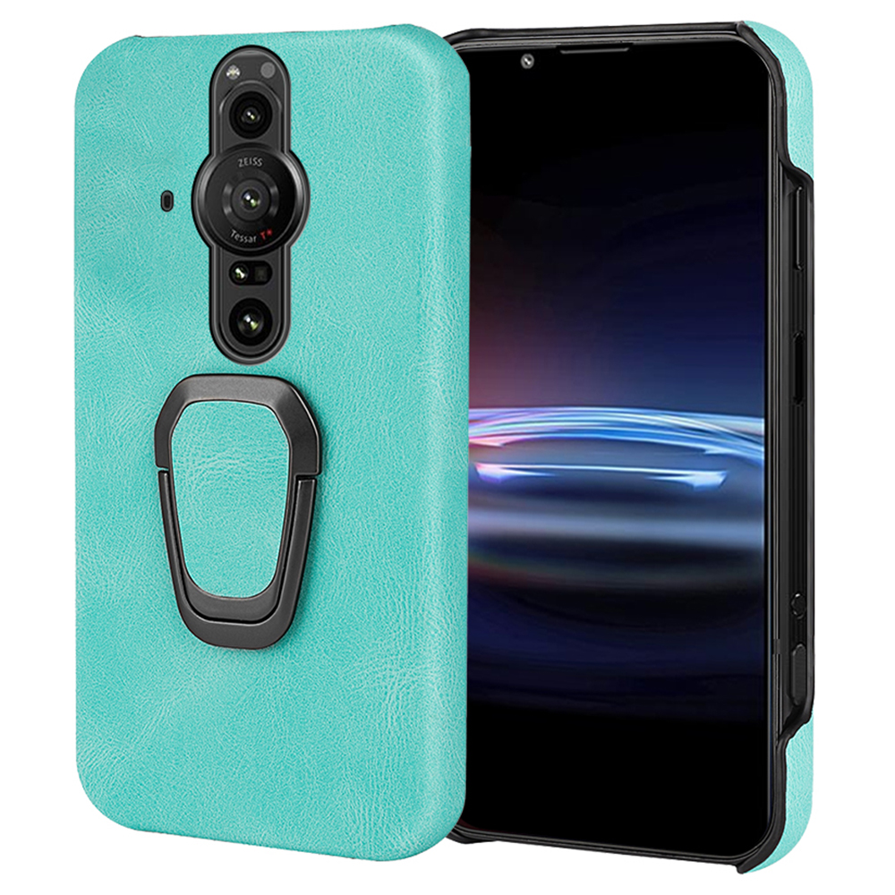 Soft PU Leder + Hartes PC Slim Fit Protective Phone Hülle Mit Ring-ständer Für Sony Xperia Pro-I - Matcha Green, Sony Xperia Pro-I
Soft PU Leder + Hartes PC Slim Fit Protective Phone Hülle Mit Ring-ständer Für Sony Xperia Pro-I - Matcha Green, Sony Xperia Pro-I