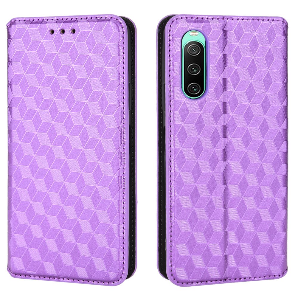 Für Sony Xperia 10 IV PU Leder Imprinzipiertes Rhombus -muster Phone Hülle Wallet Stand Magnetic Auto Closeur Cover - Violett, Sony Xperia 10 IV 5G
Für Sony Xperia 10 IV PU Leder Imprinzipiertes Rhombus -muster Phone Hülle Wallet Stand Magnetic Auto Closeur Cover - Violett, Sony Xperia 10 IV 5G