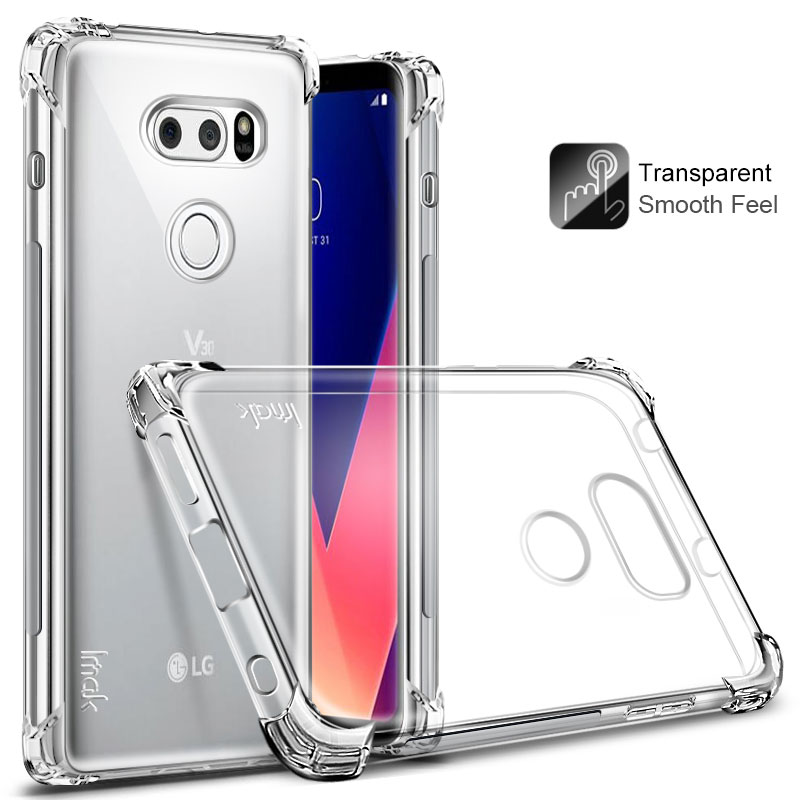 IMAK Für LG V30/v30 + Weiche Klimaanlagenschockdoßdetektor-tpu-rückzugsabdeckung + Bildschirmschutz - Transparent, LG V30
IMAK Für LG V30/v30 + Weiche Klimaanlagenschockdoßdetektor-tpu-rückzugsabdeckung + Bildschirmschutz - Transparent, LG V30