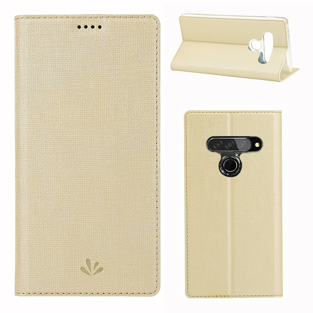 VILI DMX Cross Oberflächenleder -kartenhalter -telefonhülle Für LG G8s Thinq - Gold, LG G8s ThinQ
VILI DMX Cross Oberflächenleder -kartenhalter -telefonhülle Für LG G8s Thinq - Gold, LG G8s ThinQ