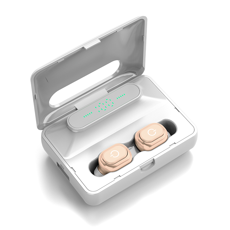 H60 TWS 5.0 LED Display Bluetooth Earphones with Charging Box - Gold, iPhone 12 mini
H60 TWS 5.0 LED Display Bluetooth Earphones with Charging Box - Gold, iPhone 12 mini