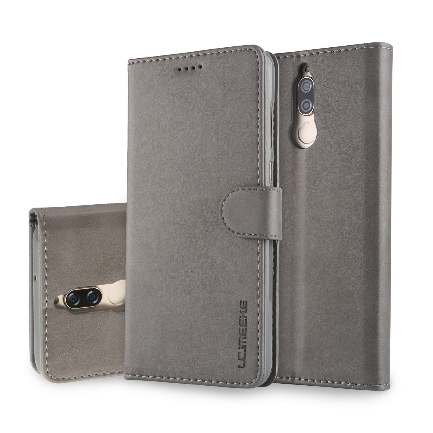 Lc. Imeeke Für Huawei Mate 10 Lite / nova 2i / Maimang 6 / Ehren 9i (indien) PU Leder Brieftasche Hülle Mobiltelefonzubehör - Grau, Huawei Mate 10 Lite
Lc. Imeeke Für Huawei Mate 10 Lite / nova 2i / Maimang 6 / Ehren 9i (indien) PU Leder Brieftasche Hülle Mobiltelefonzubehör - Grau, Huawei Mate 10 Lite